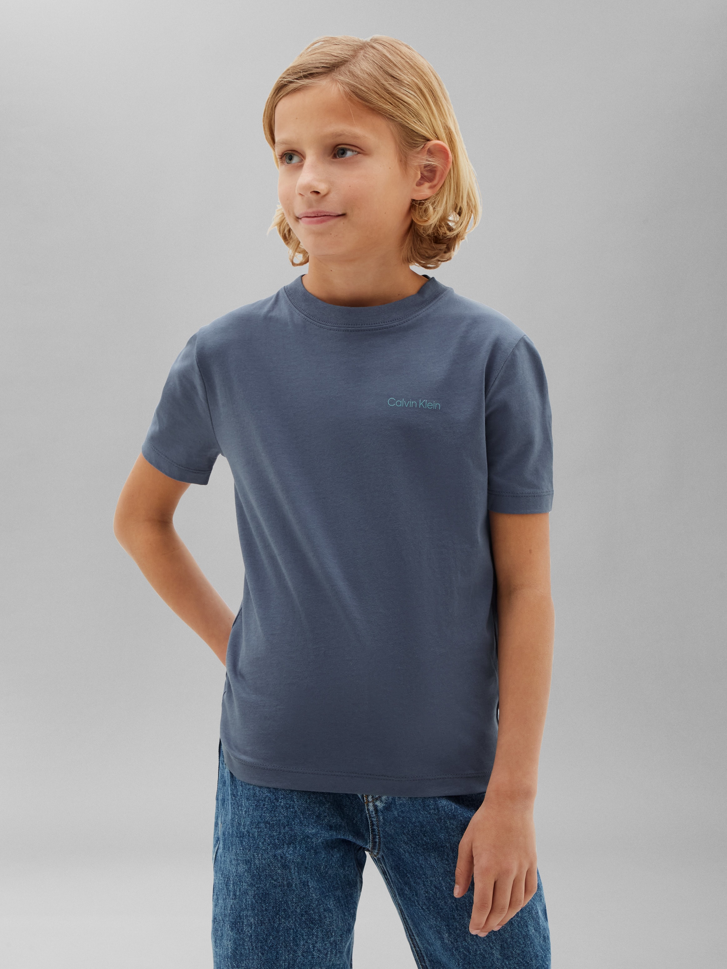 Calvin Klein Jeans T-Shirt "SMALL CHEST INST.LOGO SS T-SHIRT" Regular fit, Logoschriftzug