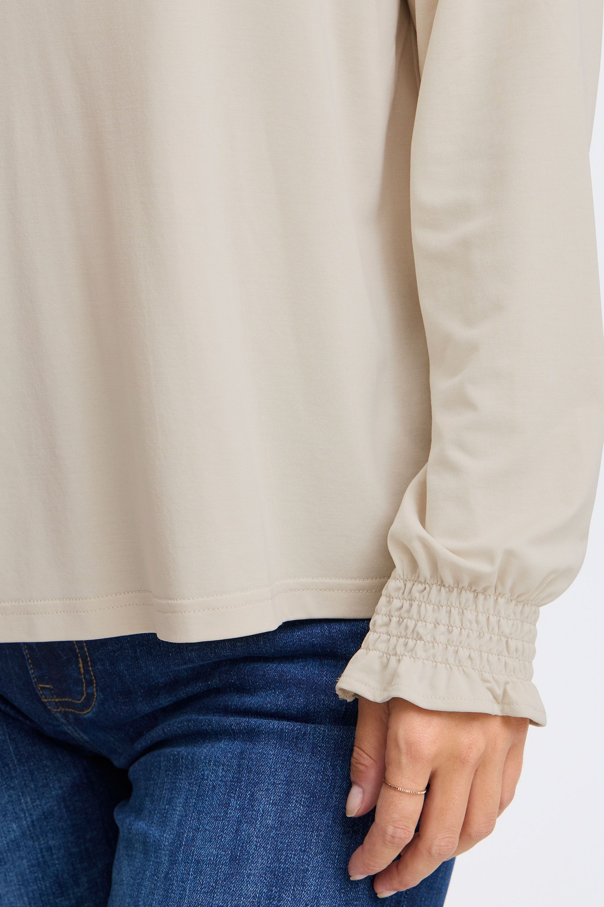 Pulz Jeans Tunika »Langarmbluse PZLIPPA VNeck Blouse«