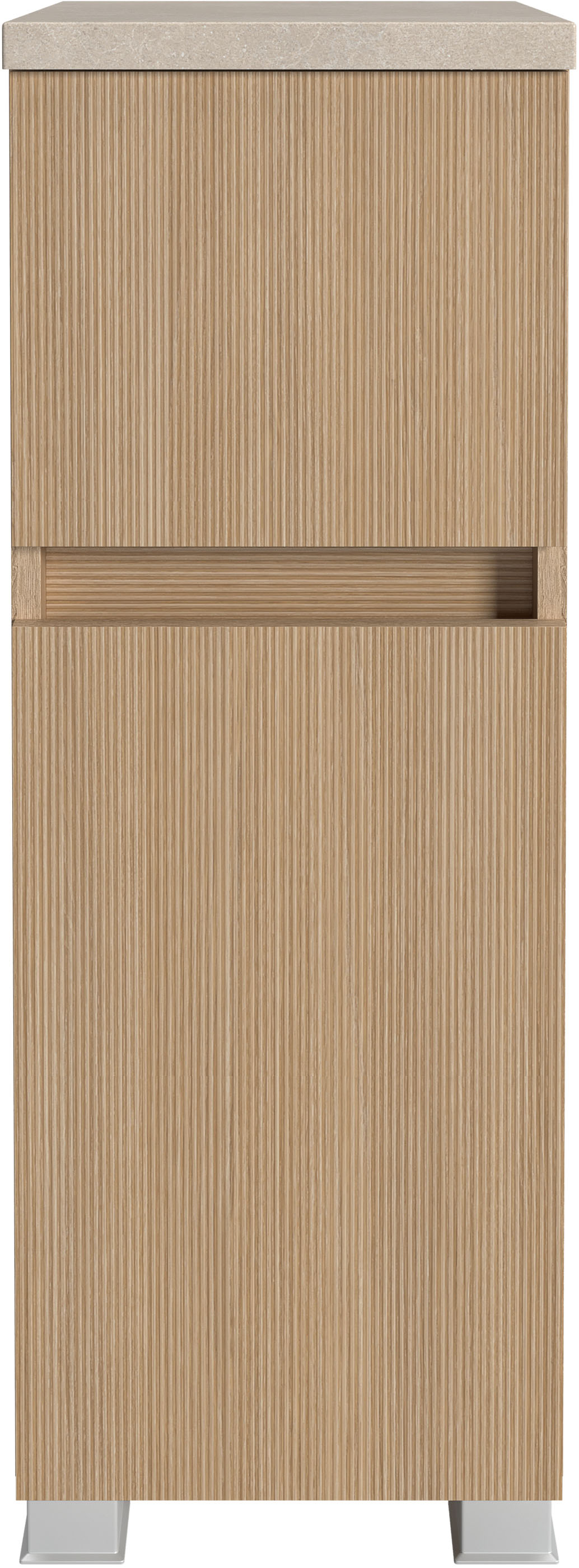 Thumbnail - welltime Unterschrank "EIXO, 1 Tür, 1 Einlegeboden, 1 Softclose-Auszug, MDF-Abdeckplatte"