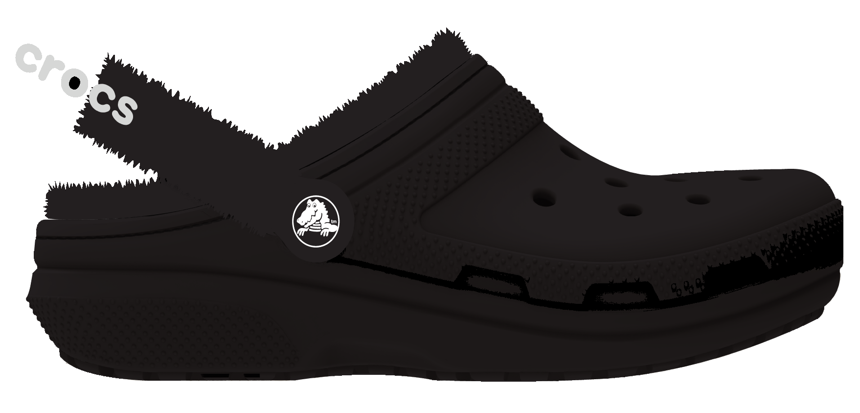 Crocs Clog »Classic Fleece Lined Clog«  Schlupfschuh, Hausschuh mit schwenkbarem Fersenriemen, Leichtgewicht