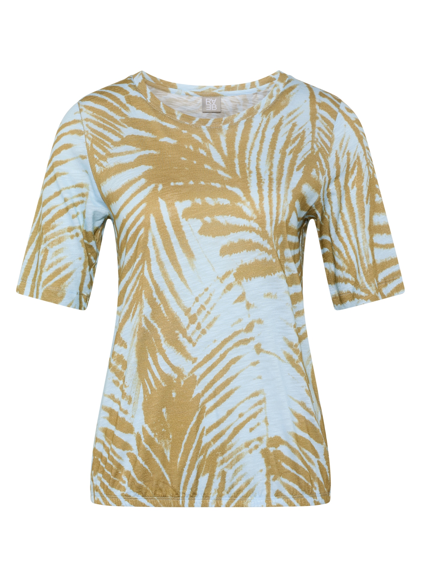 Rabe Kurzarmshirt mit floralem Muster