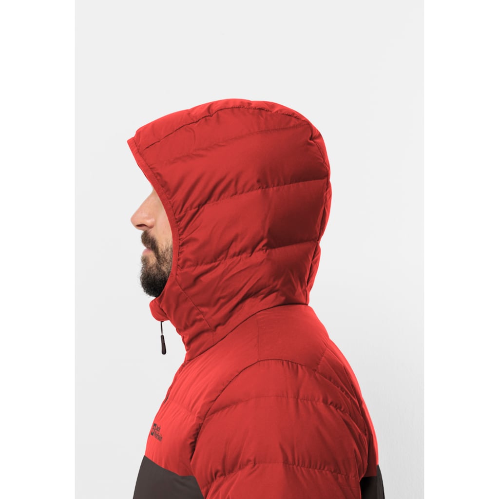 Jack Wolfskin Daunenjacke »ATHER DOWN HOODY M«, mit Kapuze