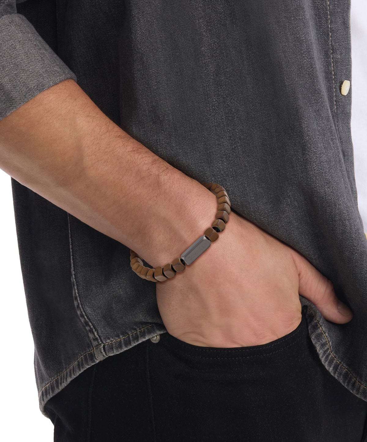 Calvin Klein Armband »MODERN SQUARE, 35100059, 35100060, 35100061«, mit Hämatit