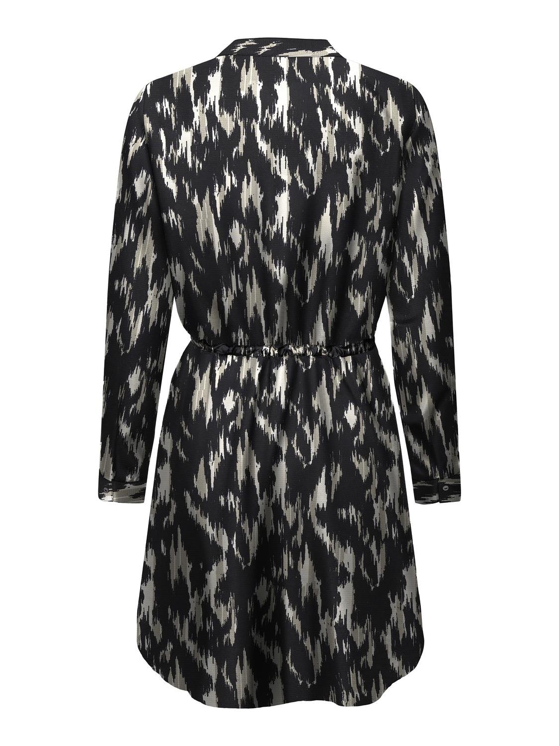 ONLY Druckkleid »ONLCORY L/S V-NECK TUNIC«, Sommerkleid