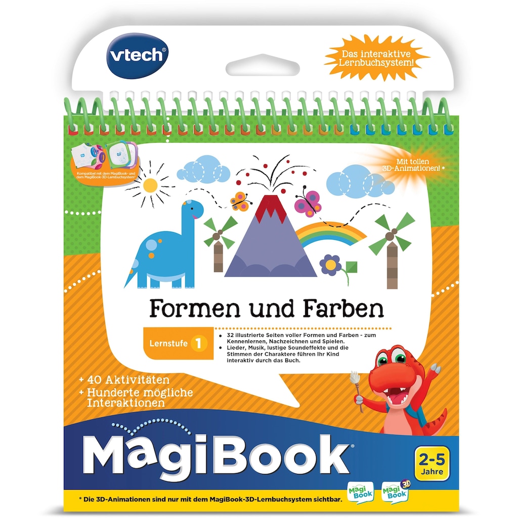 Vtech® Buch »MagiBook Lernstufe 1 - Farben und Formen«