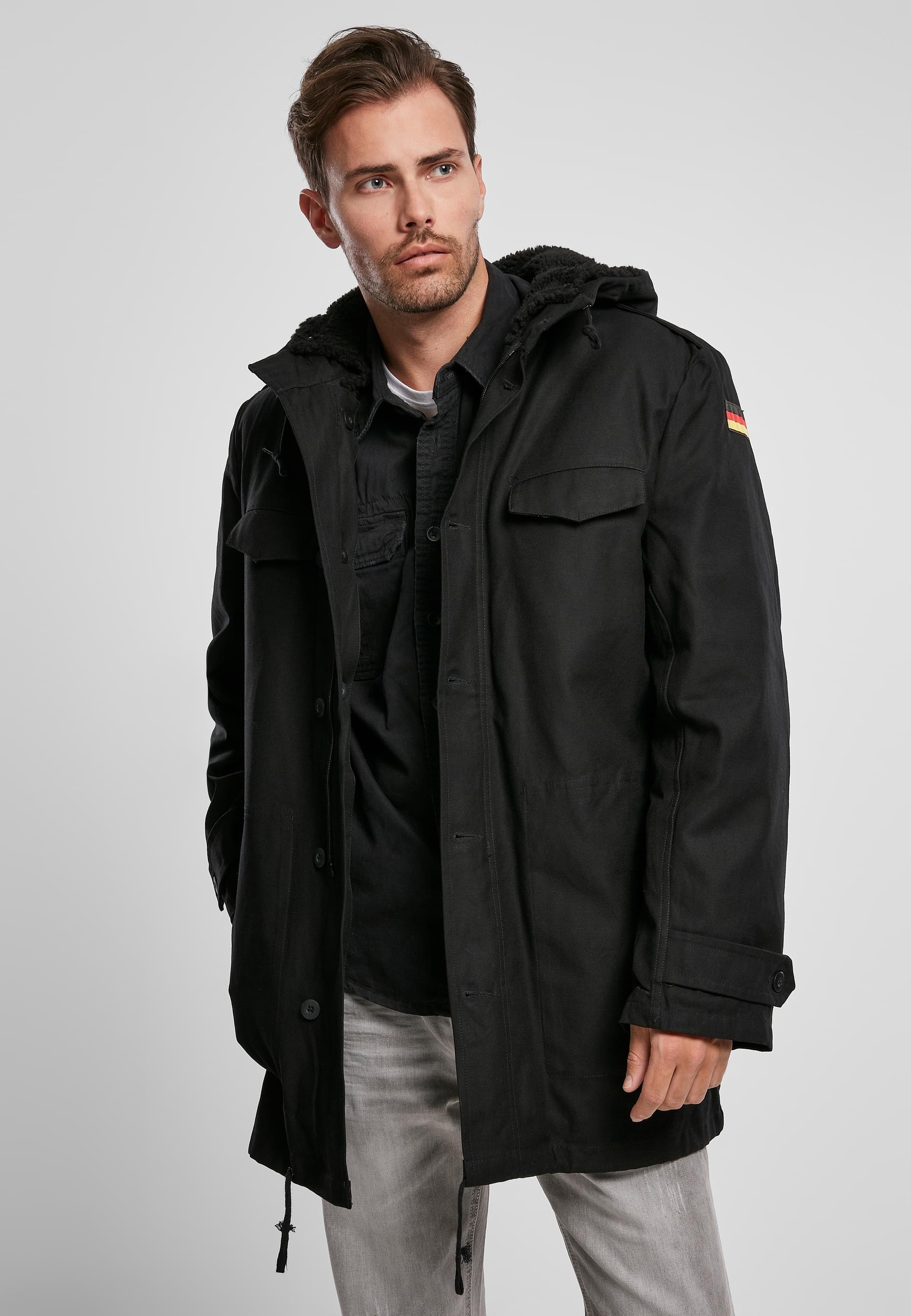 Brandit Allwetterjacke »Brandit Herren BW Flag Parka«, (1 St.), mit Kapuze