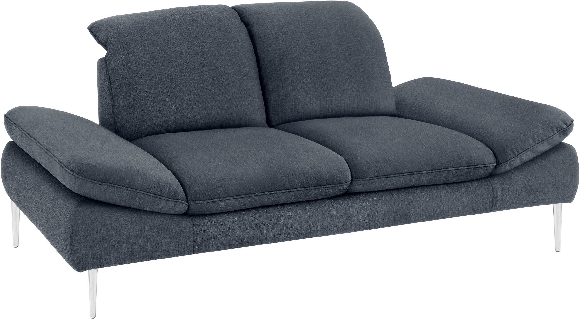 W.SCHILLIG 2,5-Sitzer "enjoy&MORE" mit Sitztiefenverstellung, Füße Chrom gl günstig online kaufen
