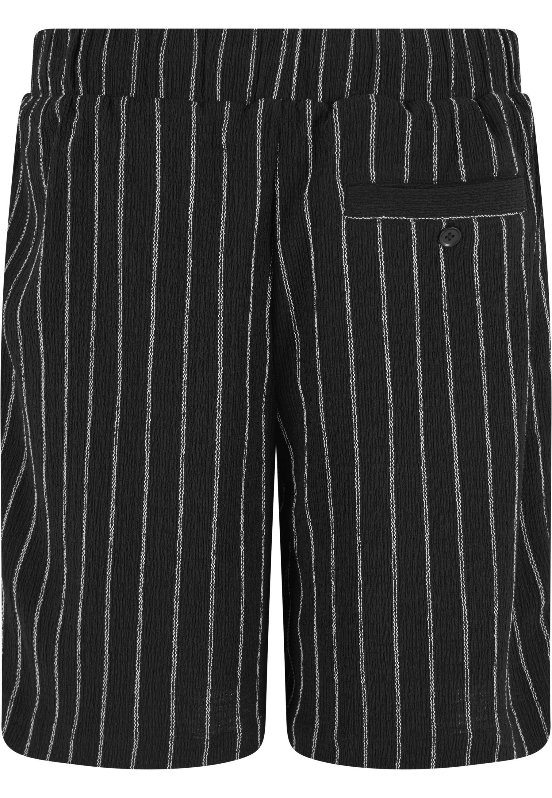 URBAN CLASSICS Shorts "Urban Classics Striped Crinkle Resort Shorts" günstig online kaufen