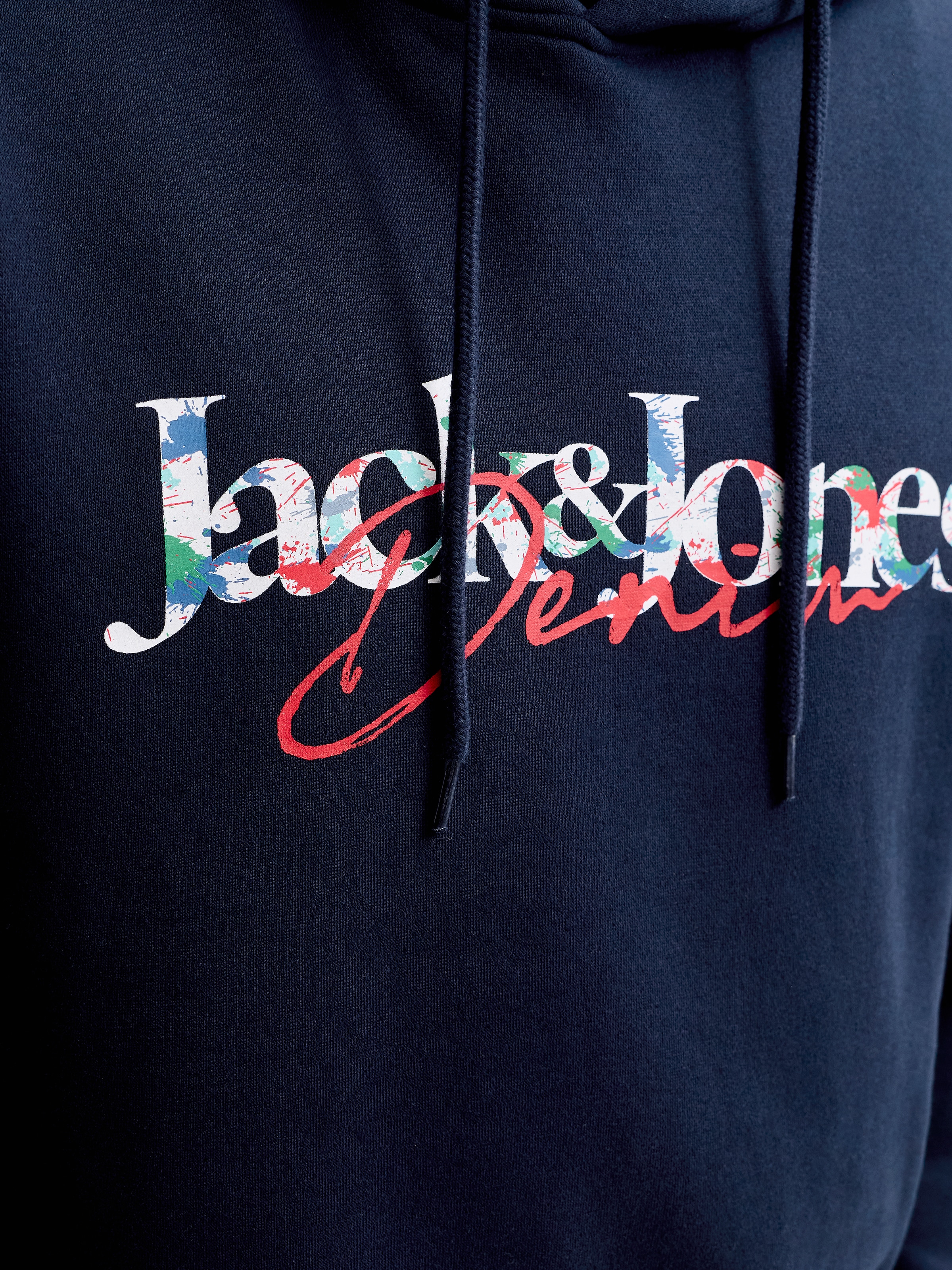 Jack & Jones Kapuzensweatshirt »JJTOM SWEAT HOOD«, Baumwollmischung, normal geschnitten
