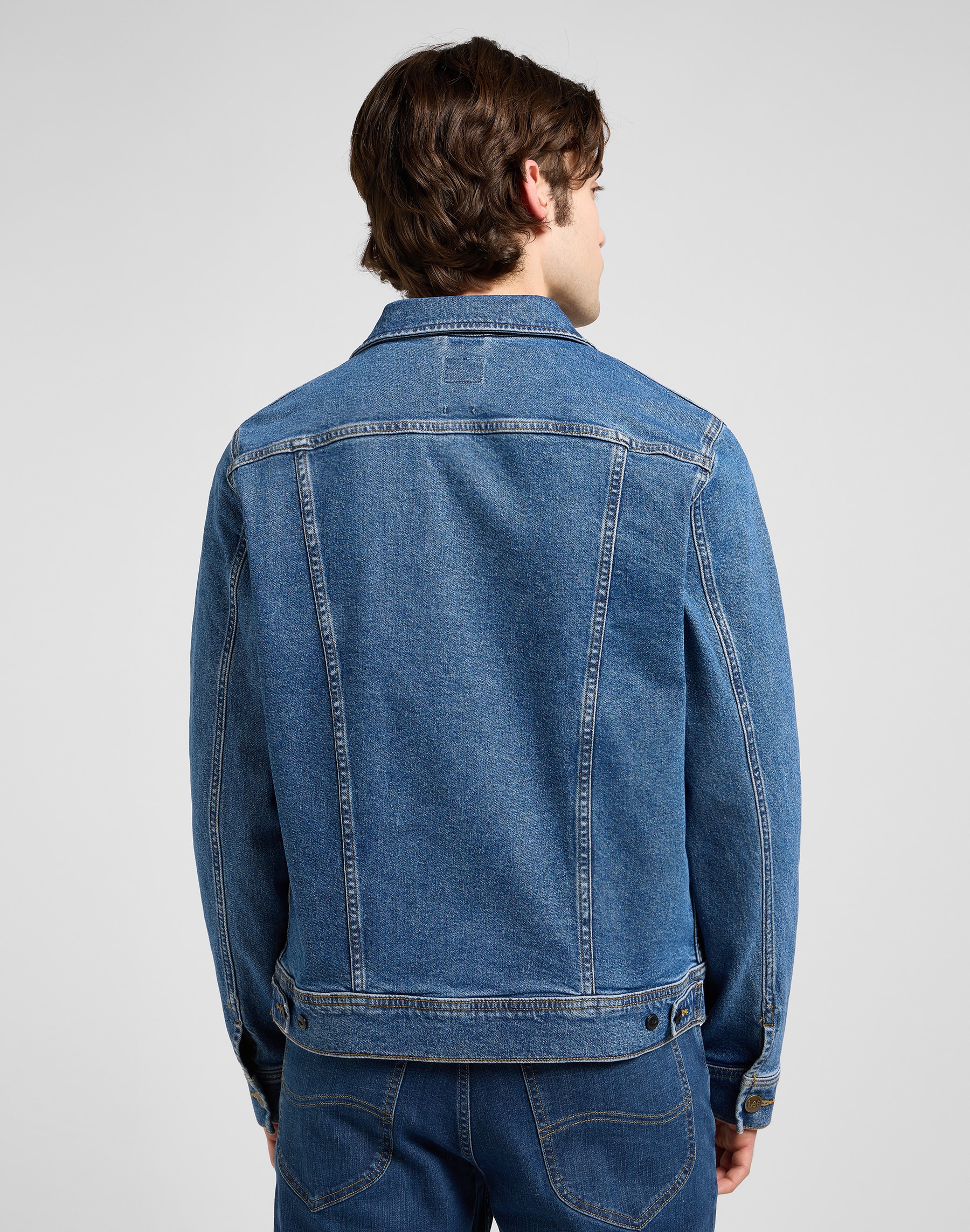 Lee® Jeansjacke »RIDER_JACKET« mit seitlichen Eingrifftaschen