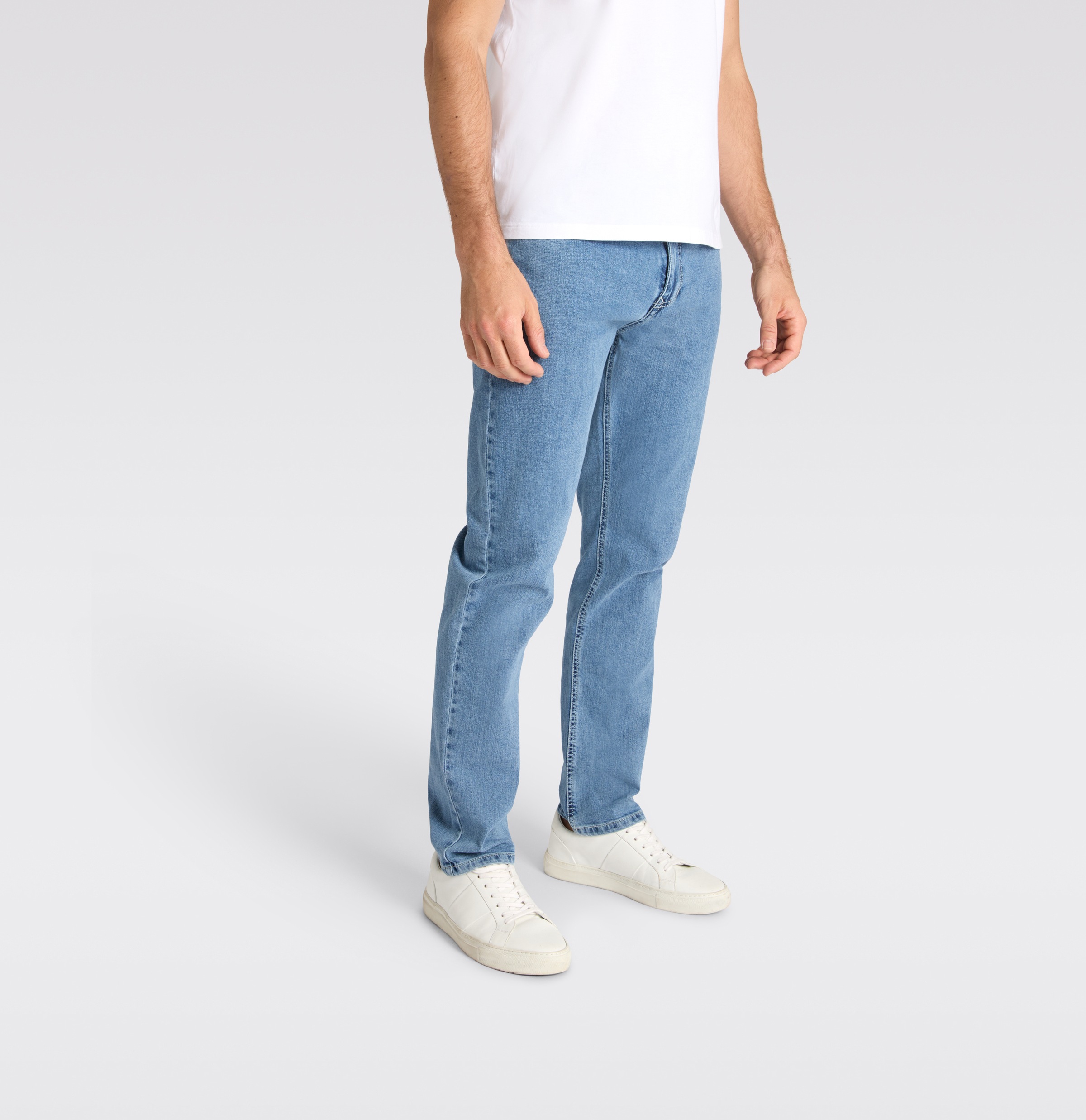MAC Straight-Jeans "Arne" in gepflegter Optik, mit Stretch günstig online kaufen