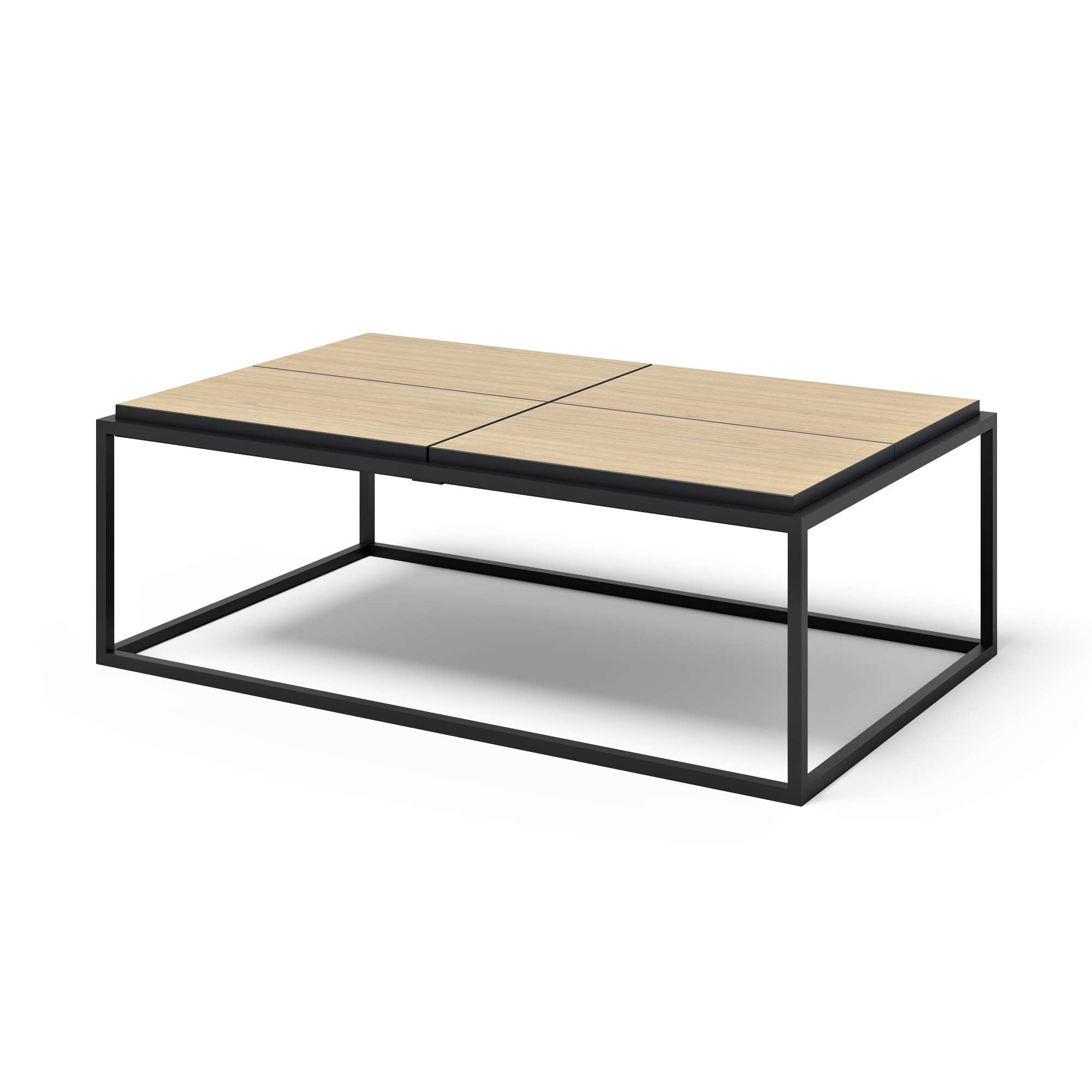 TemaHome Couchtisch »Douro Sofatisch, Wohnzimmertisch, Kaffeetisch,«, mit Metallgestell, Breite 120 cm, mit 3 oder 4 kleine tischplatten