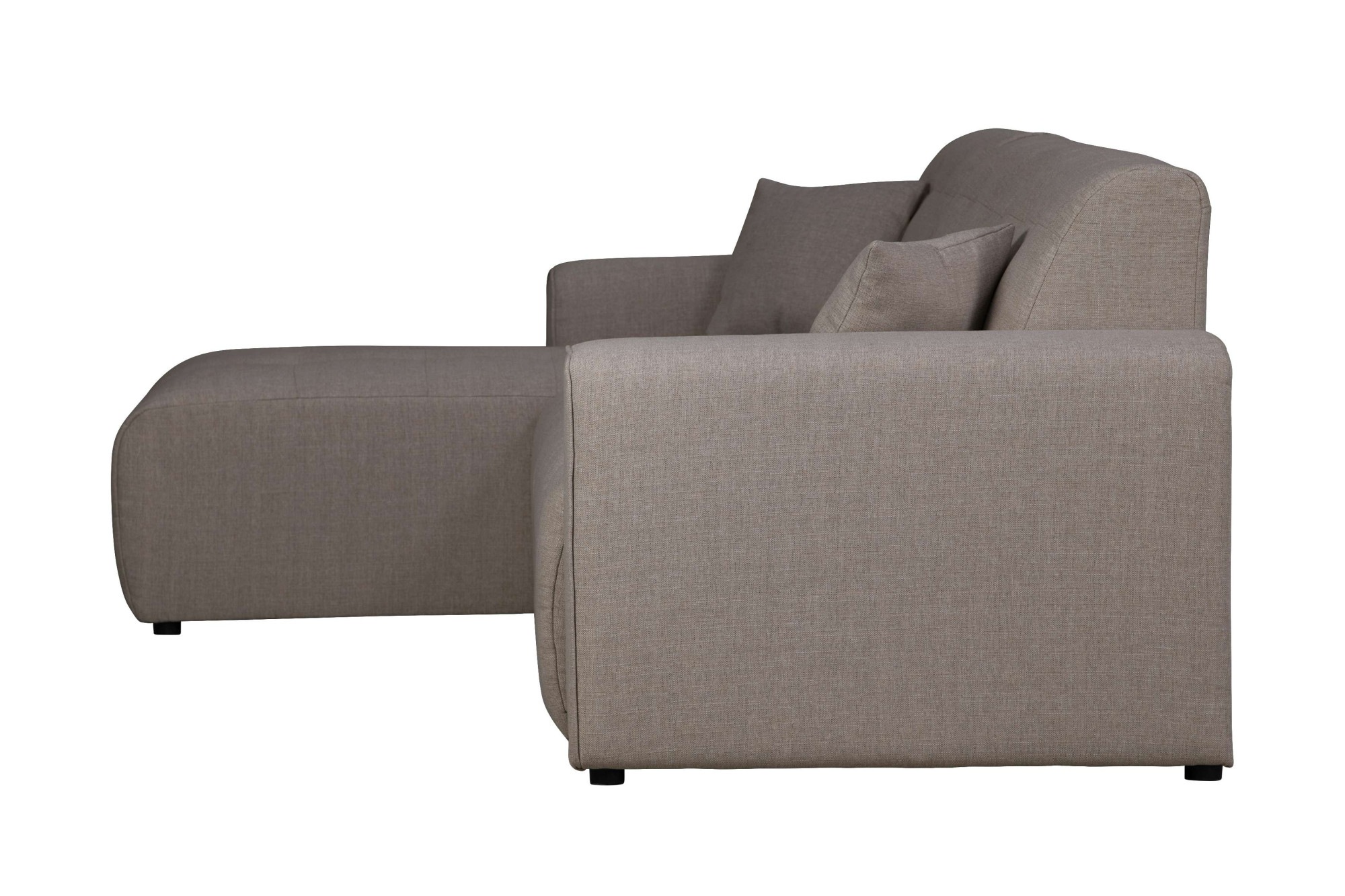 Home affaire Ecksofa »Nosia L-Form«, incl. 2 Zierkissen, mit feiner Steppung