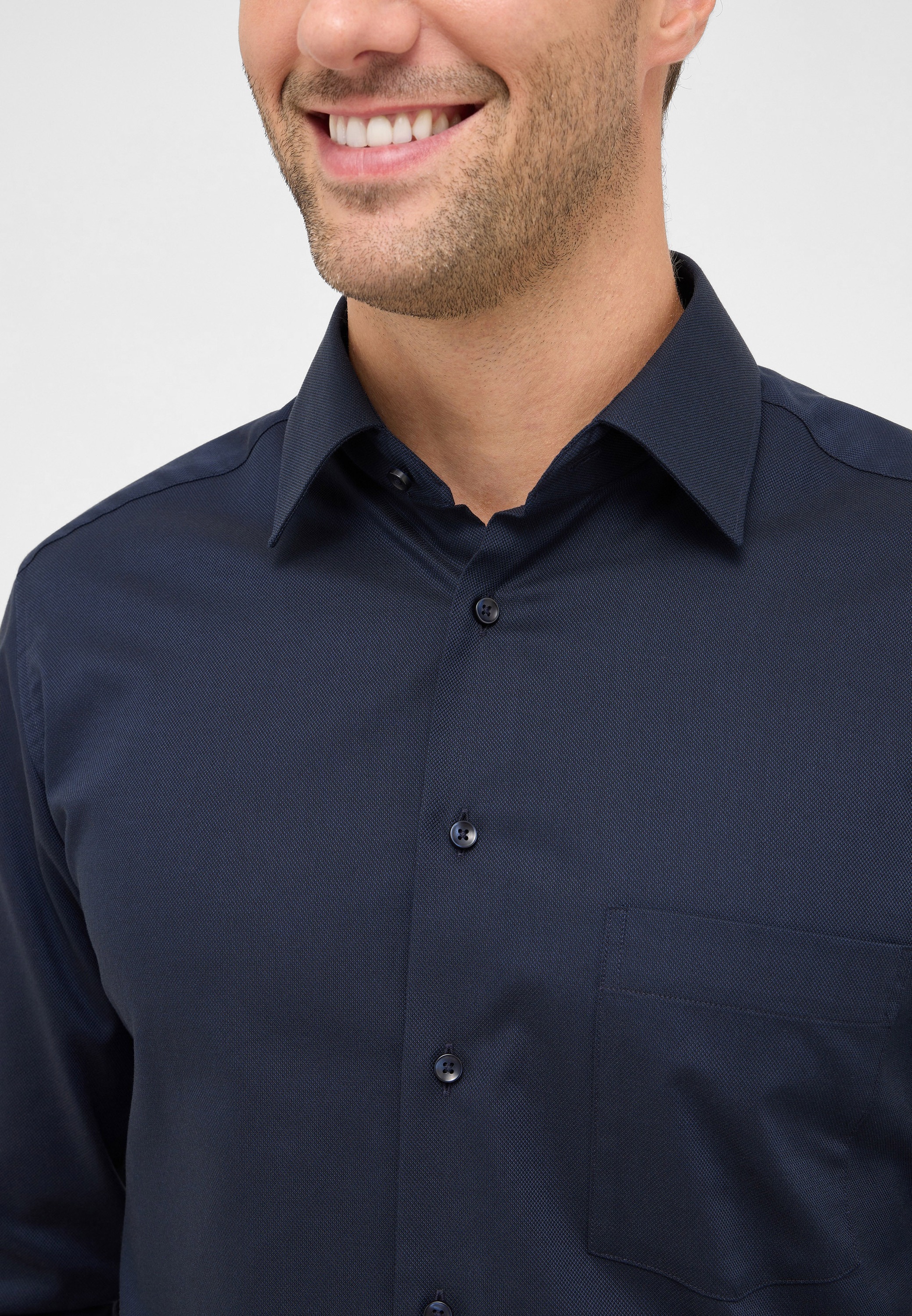 Thumbnail - Eterna Langarmhemd "MODERN FIT", NON IRON (bügelfrei)