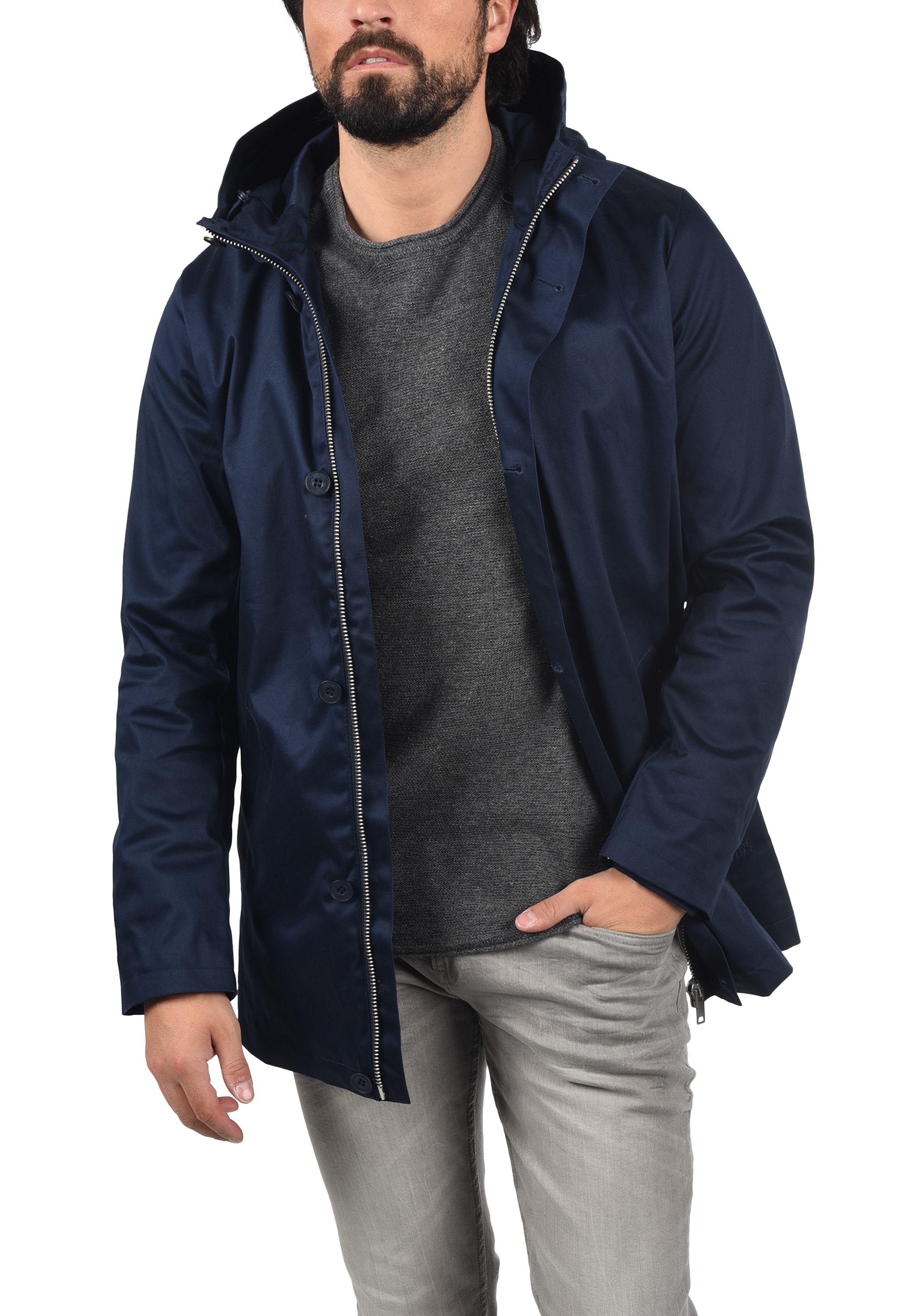 Casual Friday Kurzjacke »Übergangsjacke CFJeans«, mit Kapuze