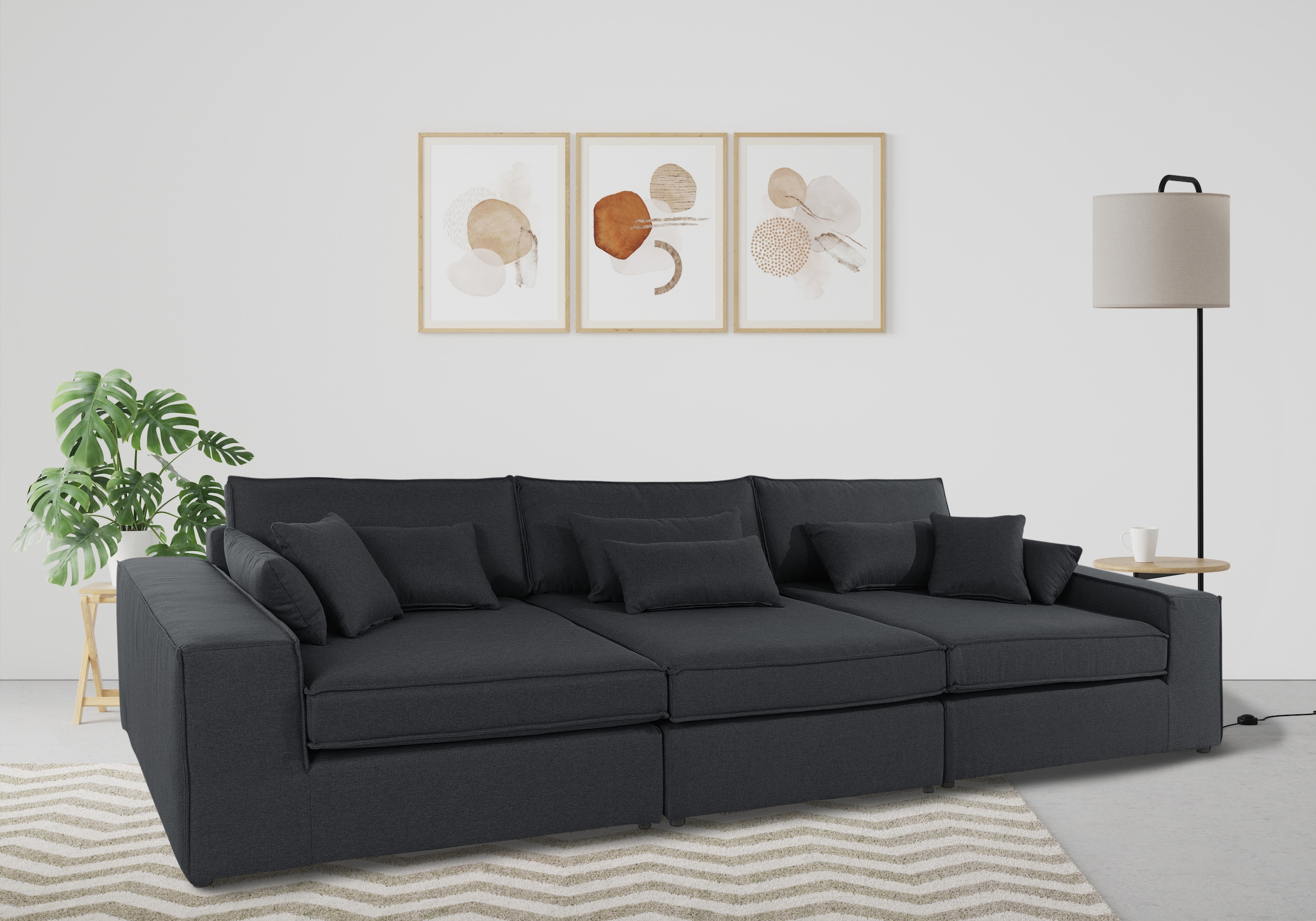 OTTO home 3-Sitzer "Enid" 3 Teile, bestehend aus Modulen, in vielen Bezügen, auch in Breitcord