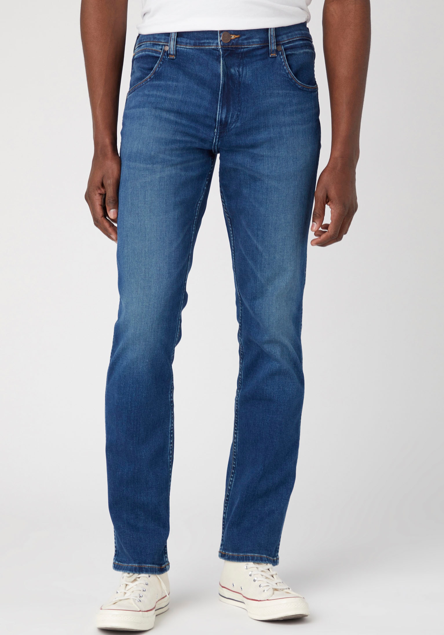Wrangler Stretch-Jeans "Greensboro" Regular Straight fit günstig online kaufen