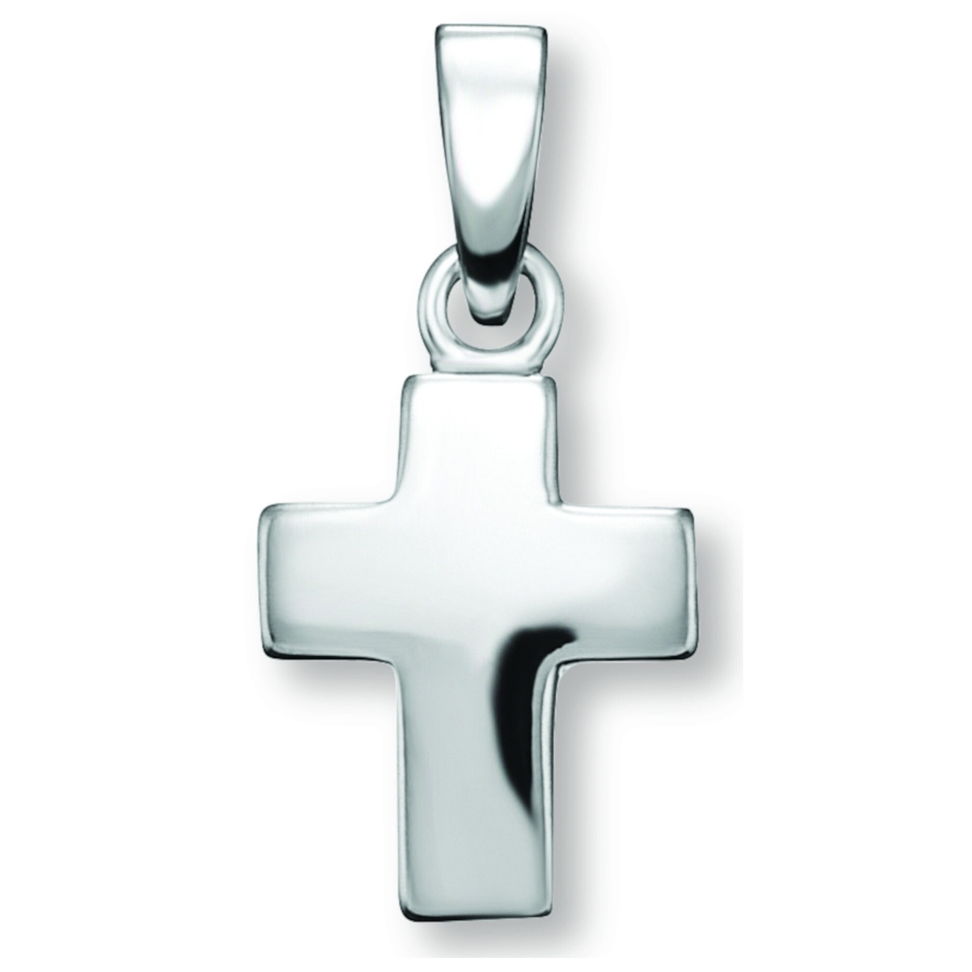 Kettenanhänger ONE ELEMENT "Kreuz Anhänger aus 925 Silber Kreuz Anhänger aus 925 Silber", silber, Schmuckanhänger, Damen, Silber 925 (Sterlingsilber), Kettenanhänger, Symbolische Note – harmonisch gestaltet mit Liebe zum Detail