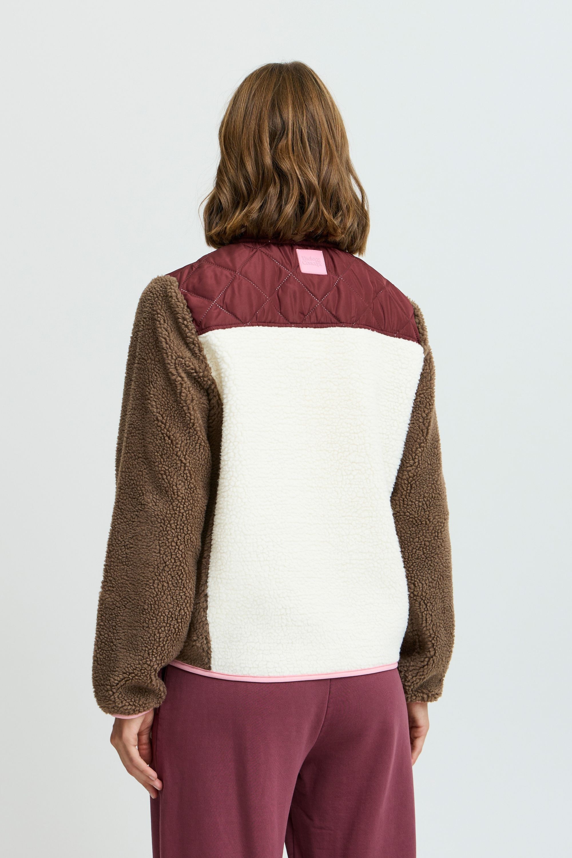 TheJoggConcept Fleecejacke »Fleecejacke JCBERRI JACKET 6«