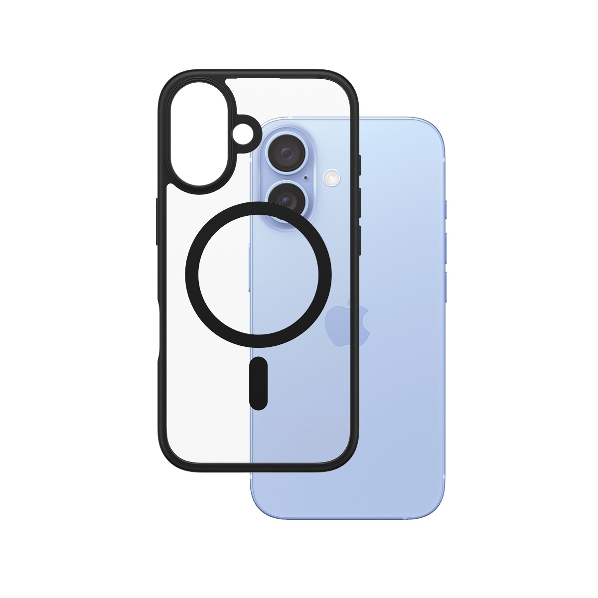 CARE by PanzerGlass Handyhülle »HardCase mit MagSafe für Apple iPhone 16«, Backcover, Schutzhülle, Handyschutzhülle, Case, Schutzcase, stoßfest