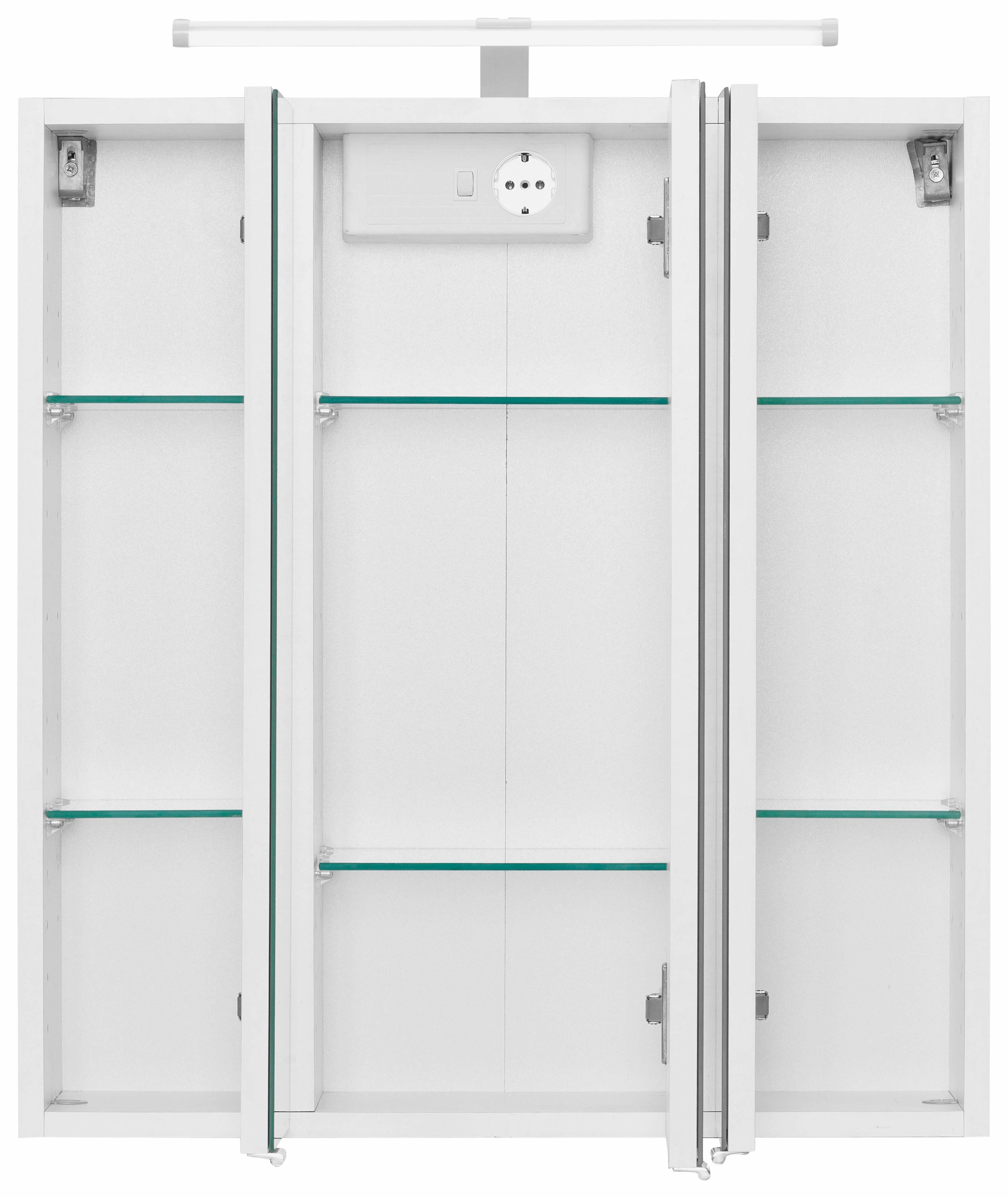 welltime Spiegelschrank »Portofino«, mit LED-Beleuchtung