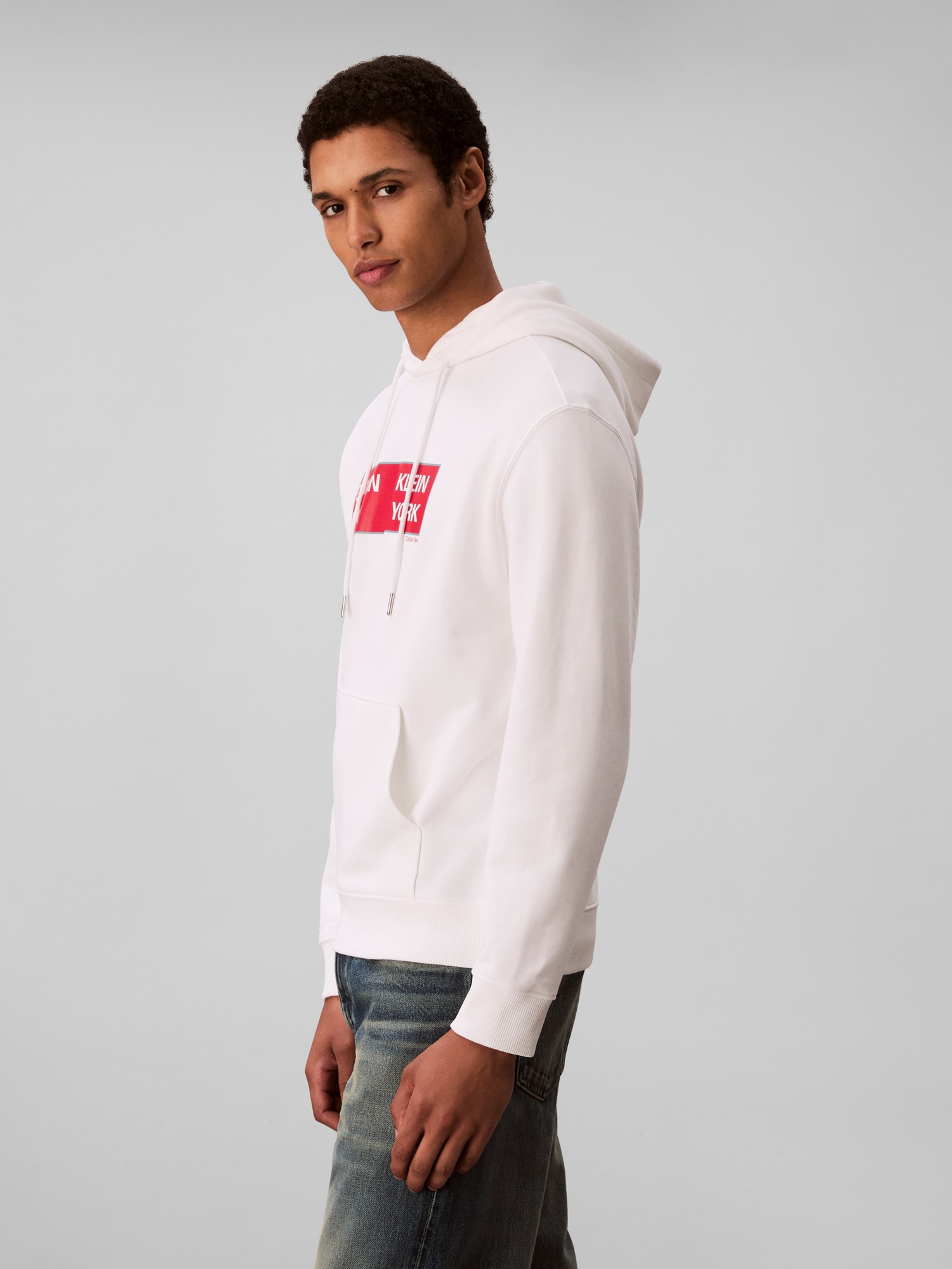 Calvin Klein Jeans Kapuzensweatshirt "LS EU 350TERRY CKNY BOX GRAPHIC", Mit günstig online kaufen