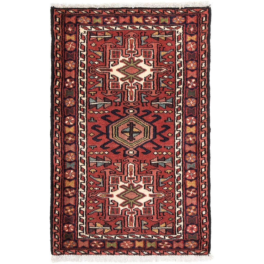 morgenland Orientteppich »Perser - Nomadic - 105 x 65 cm - dunkelrot«, rechteckig