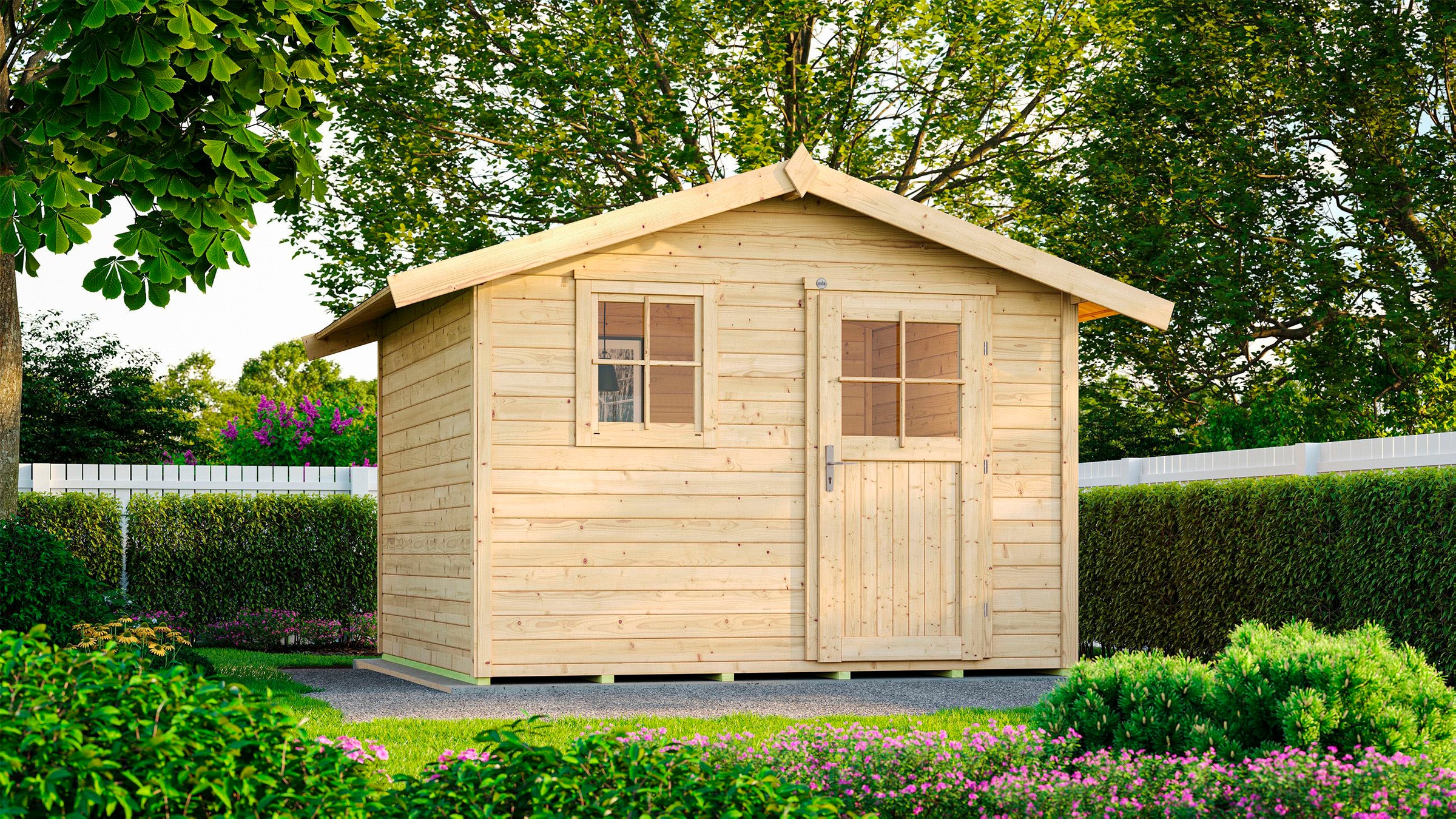 weka Gartenhaus »123 Gr.3, natur«