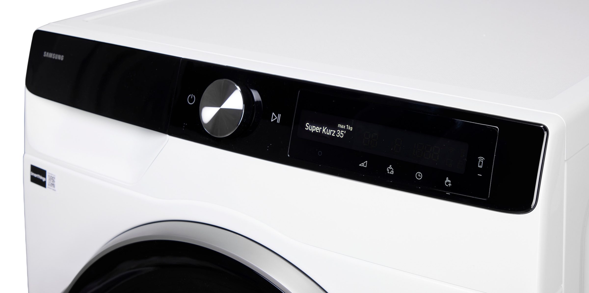 Samsung Wärmepumpentrockner »DV90DG6845LKU2/LBU2« DV6400D Klartext-Display - Einfache und komfortable Bedienung