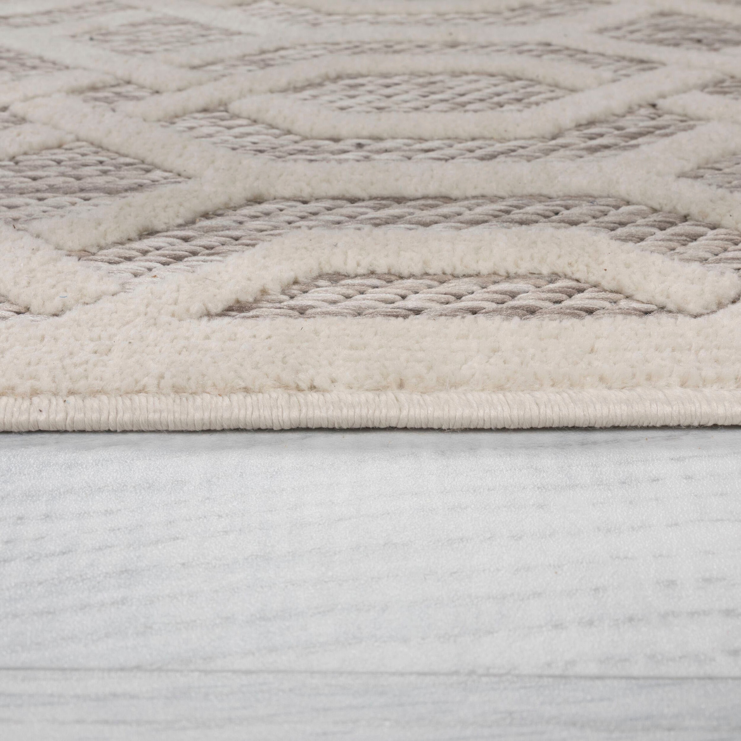 FLAIR RUGS Teppich »Mataro«, rechteckig, 7 mm Höhe, In- und Outdoor geeignet, elegant