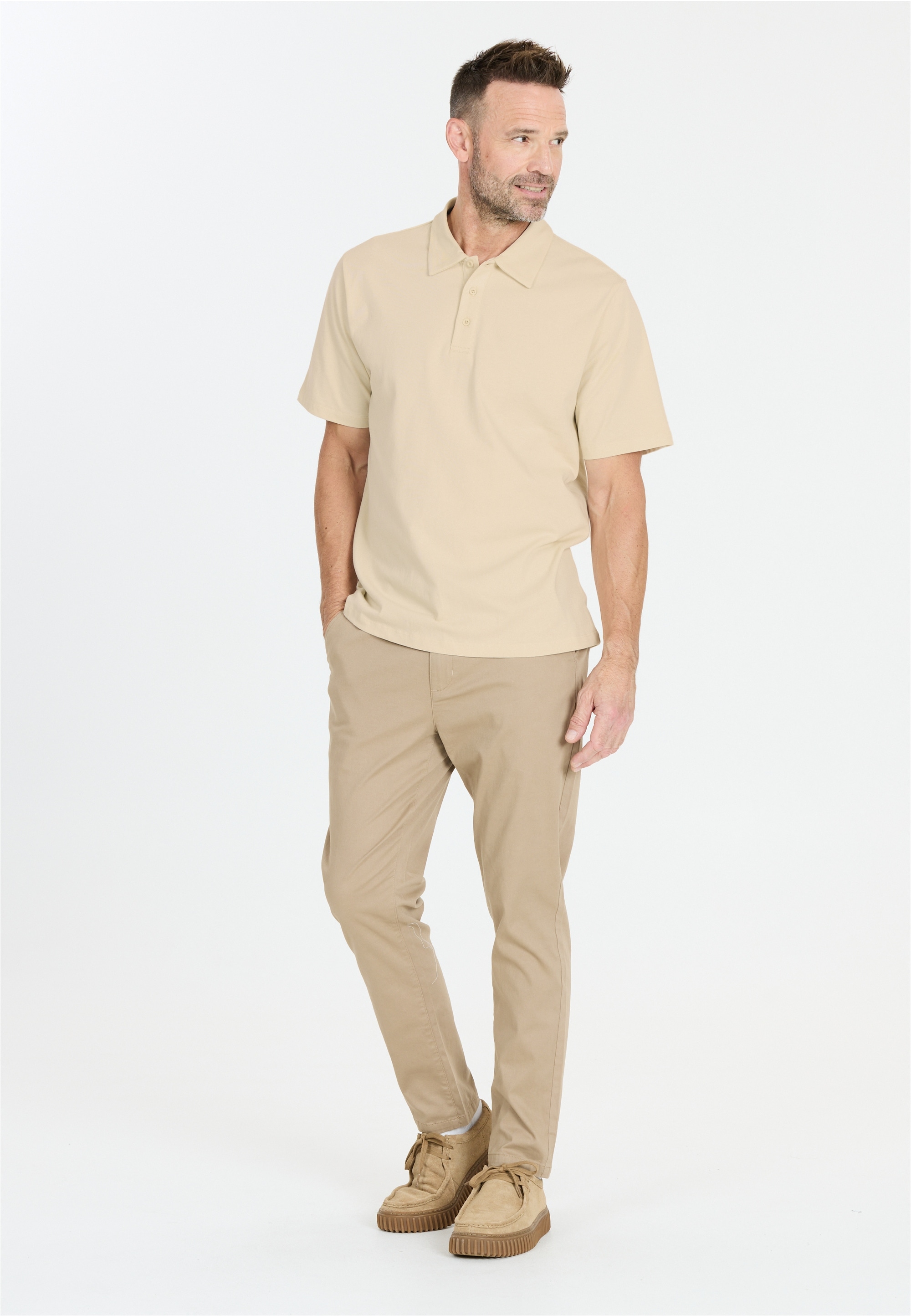 nou Poloshirt »Tegan« mit atmungsaktiver Eigenschaft