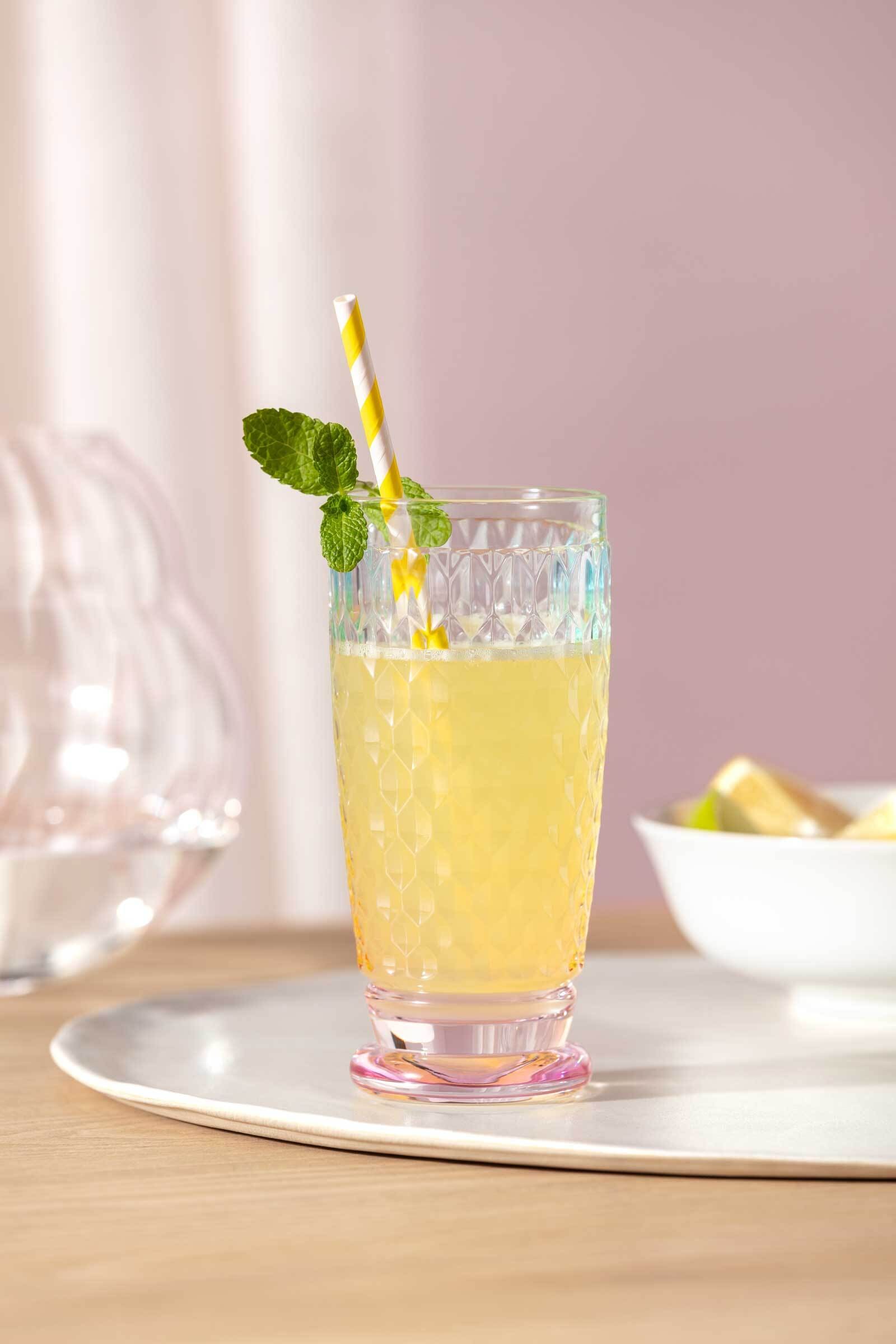 Villeroy & Boch Longdrinkglas »Longdrinkglas Boston Pearl 300 ml 4er Set bunt«