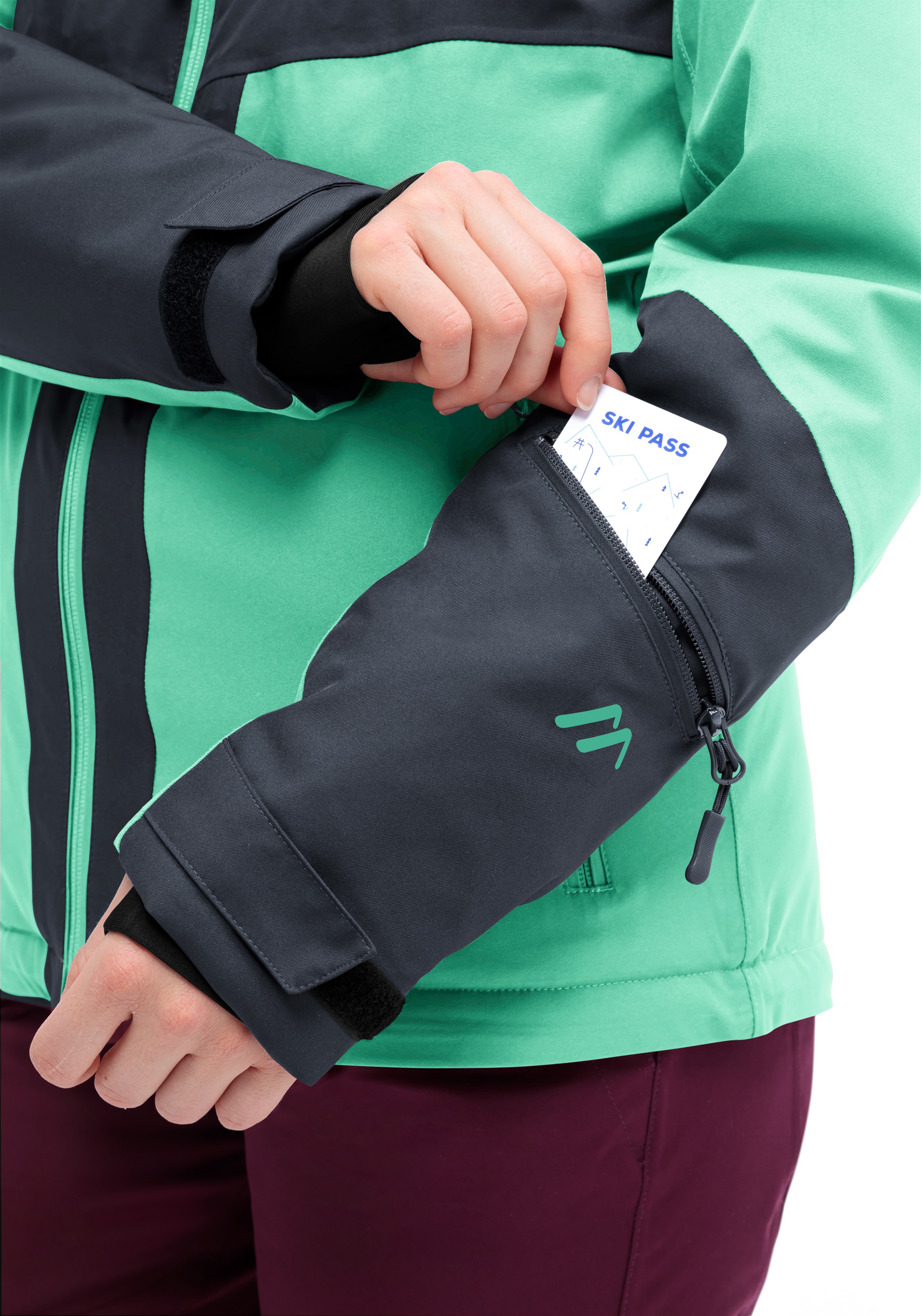 Maier Sports Skijacke "INA", Damen Winterjacke, wasserdicht, 5 RV-Taschen u günstig online kaufen