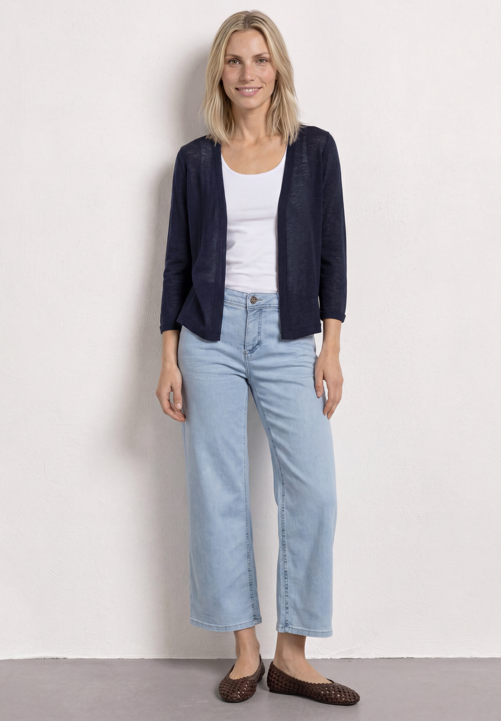 STREET ONE Cardigan mit 3/4 Ärmeln