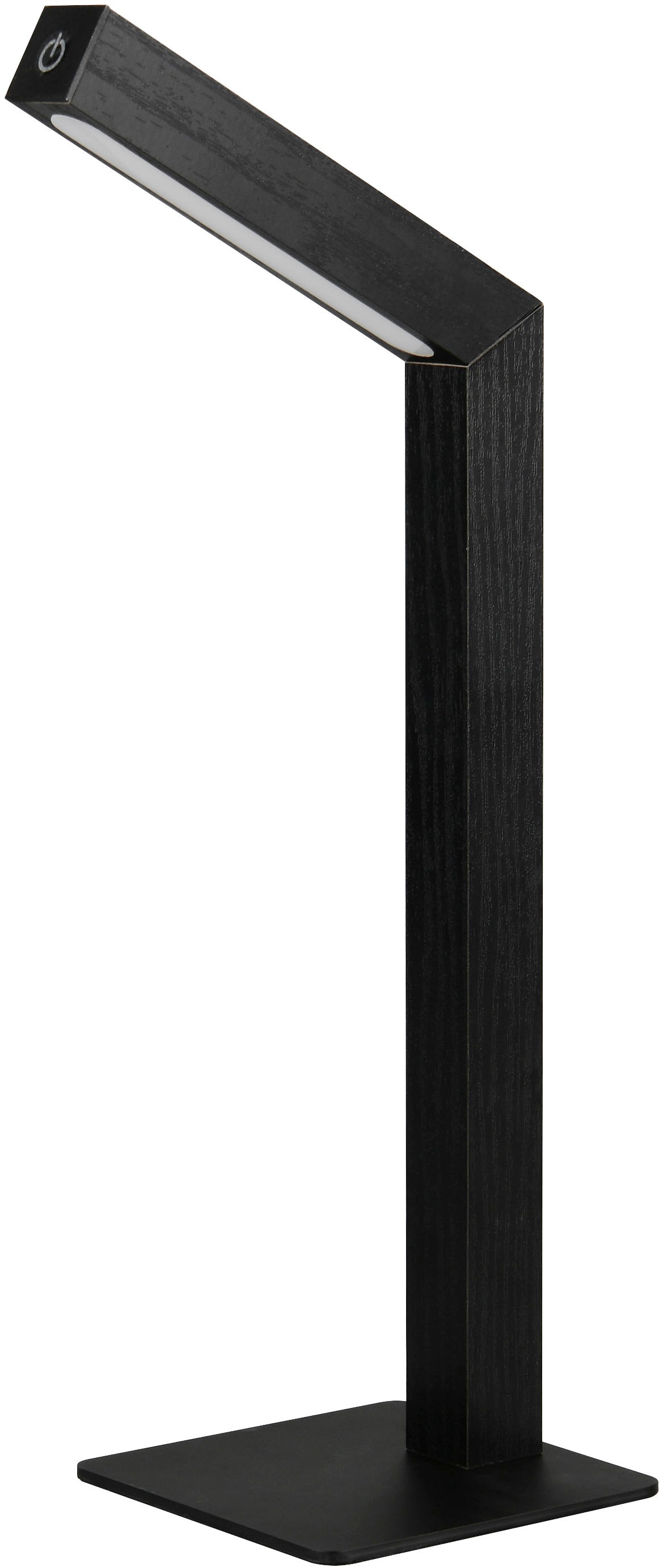 REALITY Leuchten LED Tischleuchte »SKIP, magnetische Touch-Tischlampe aus Holz, Leuchtenkopf abnehmbar«, 1 flammig, Leuchtmittel LED-Board | LED fest integriert, On/Off Touch und Dimmschalter, USB-Ladeanschluss, Akku-Laufzeit 3h