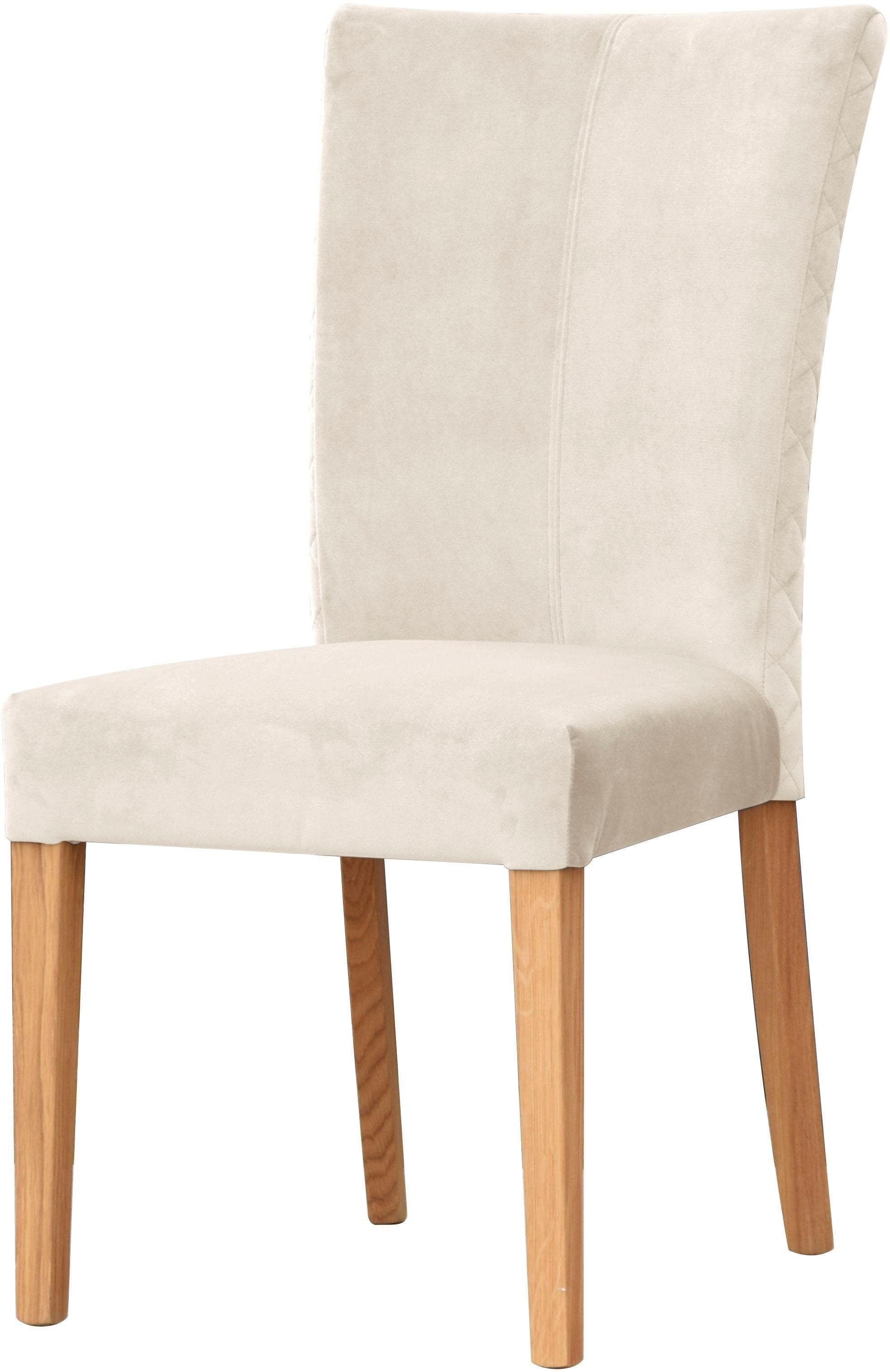 Leonique Esszimmerstuhl "Vence" (Set) 2 Stk.mit Rautensteppung in der Rücke günstig online kaufen