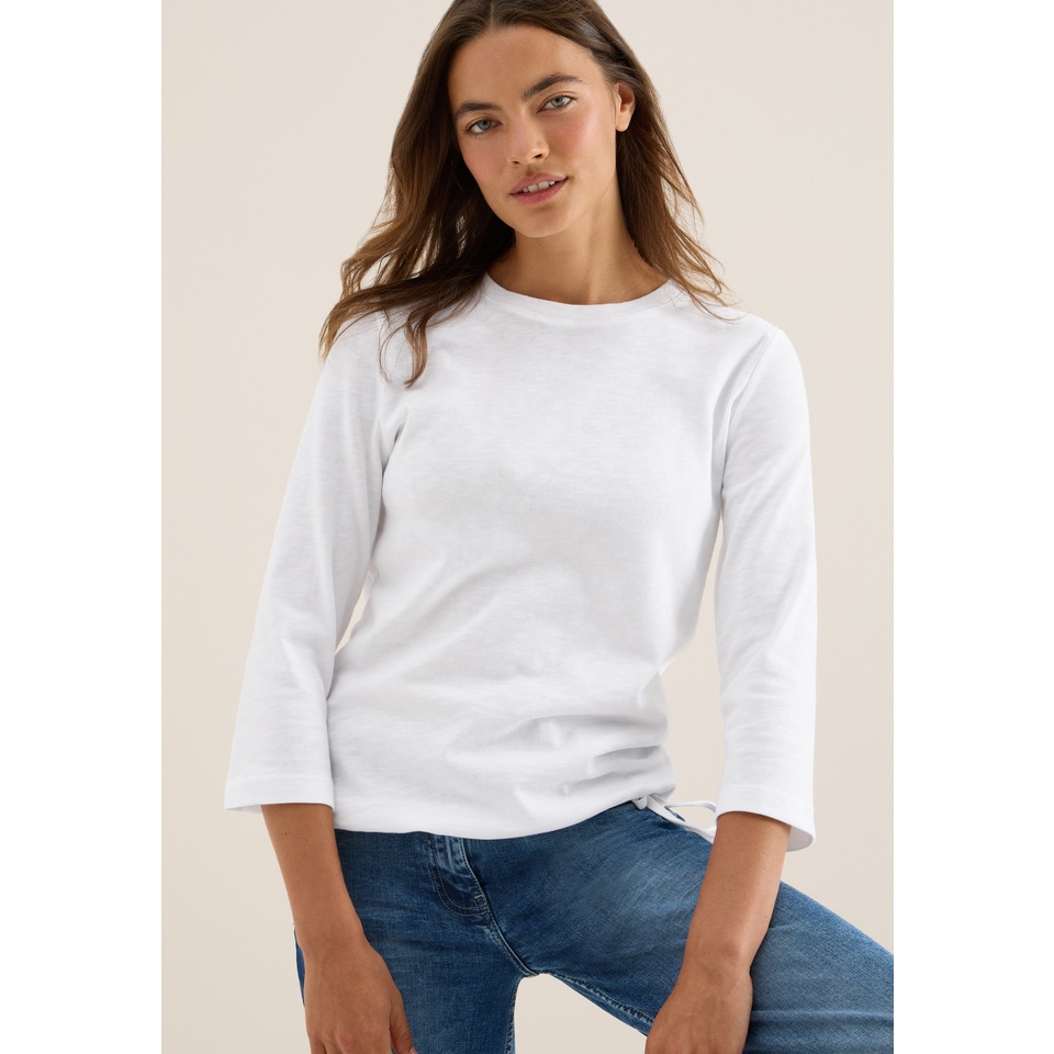 Cecil 3/4-Arm-Shirt, aus reiner Baumwolle