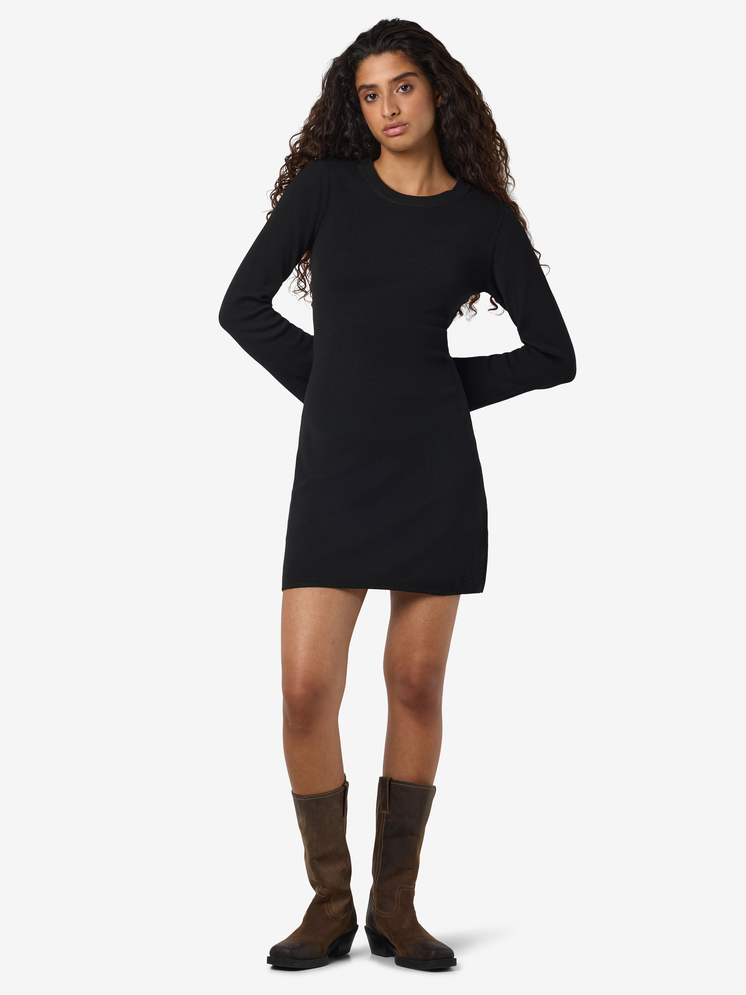 Noisy may Strickkleid »NMTIFFANY L/S KNIT DRESS FWD NOOS«