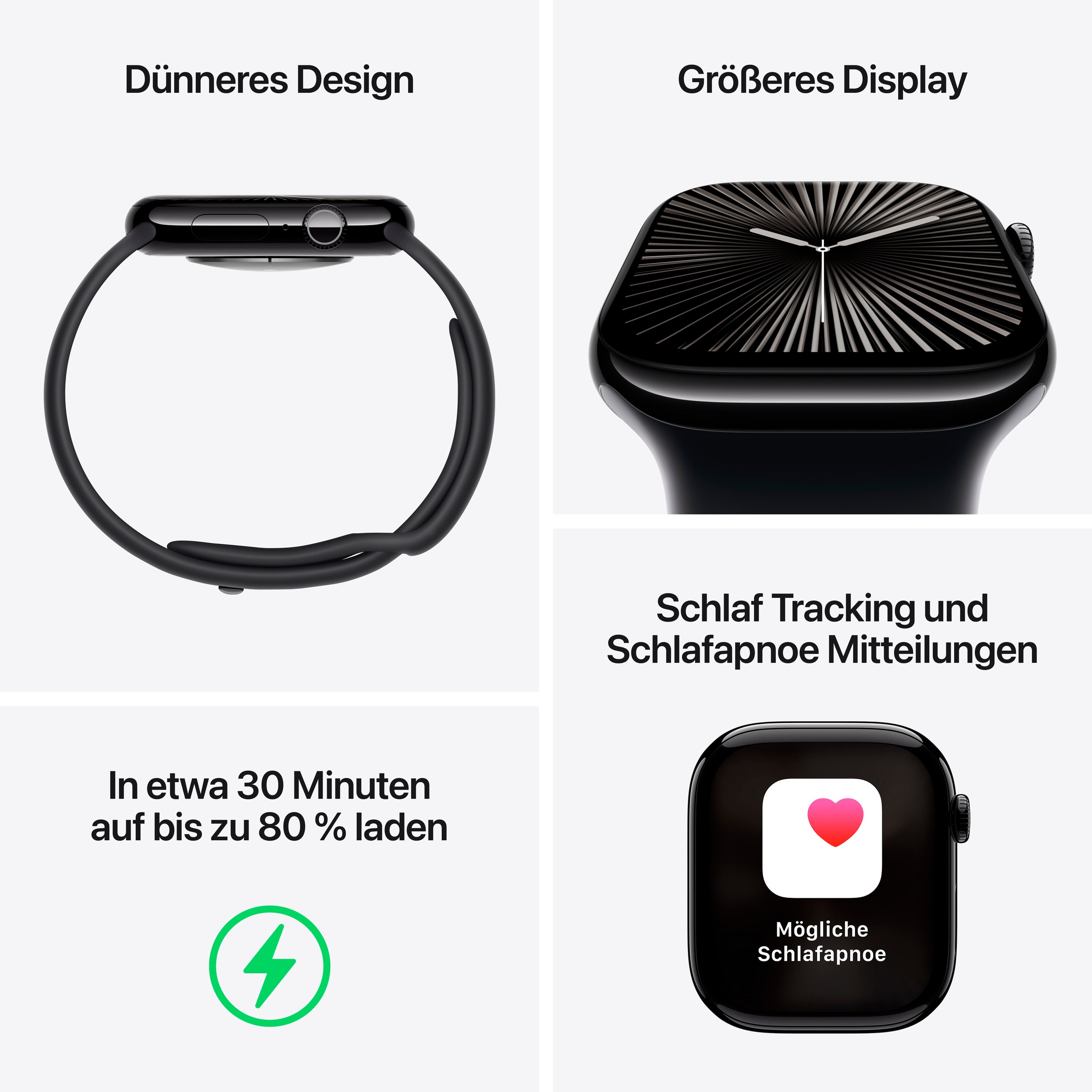 Thumbnail - Apple Smartwatch "Watch 10 Titan" ( ) Watch OS 11
