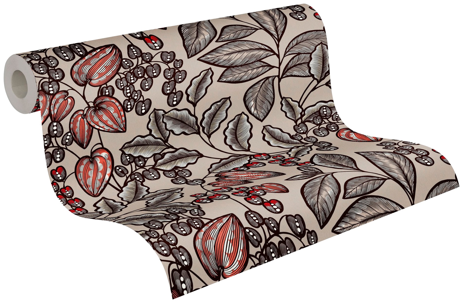 Architects Paper Vliestapete »Floral Impression«, floral-botanisch-Wald, Tapete Blumen Tapeten Wohnzimmer Schlafzimmer Küche modern Design Büro