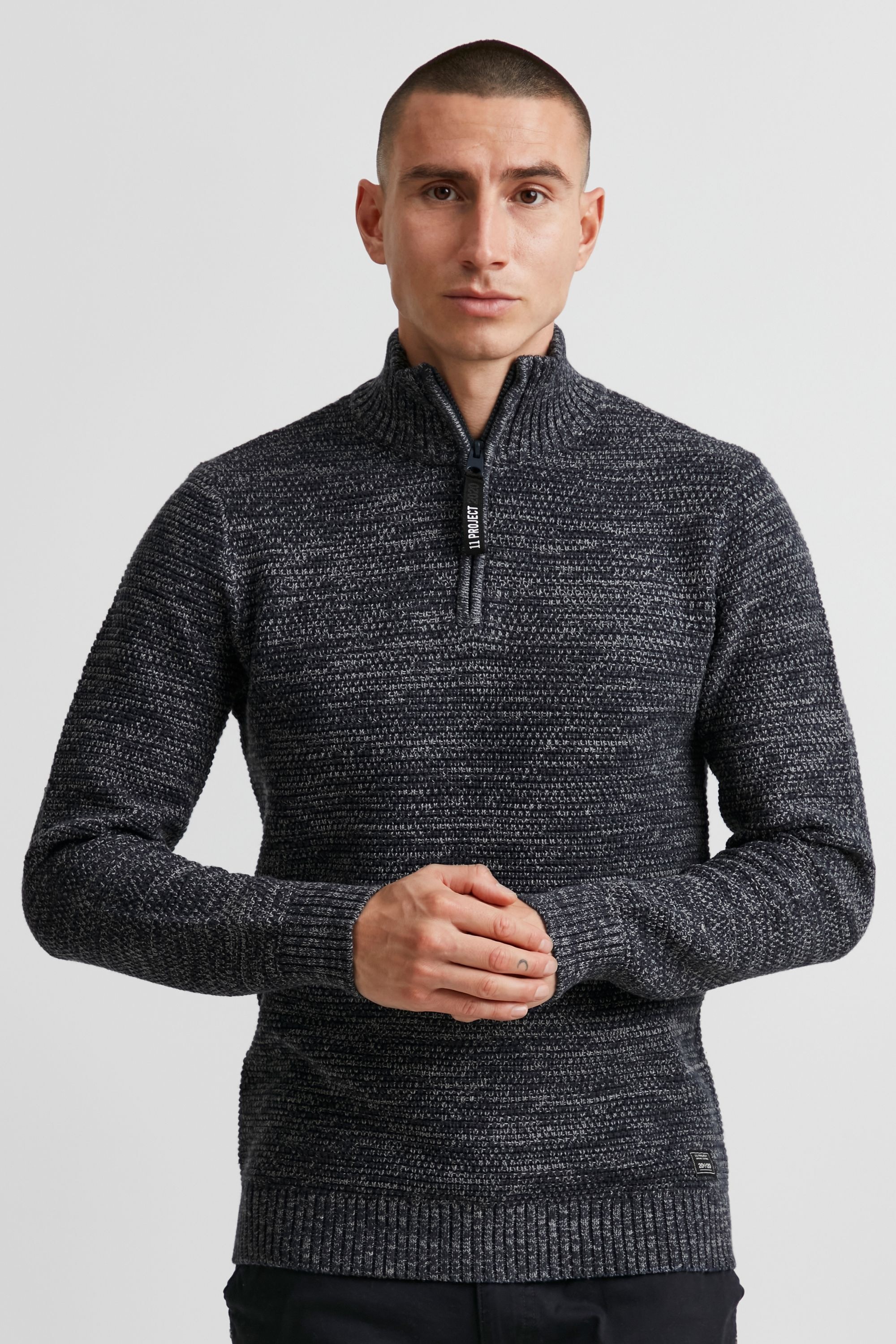 11 Project Strickfleece-Pullover "Strickpullover PRAlbanus" günstig online kaufen