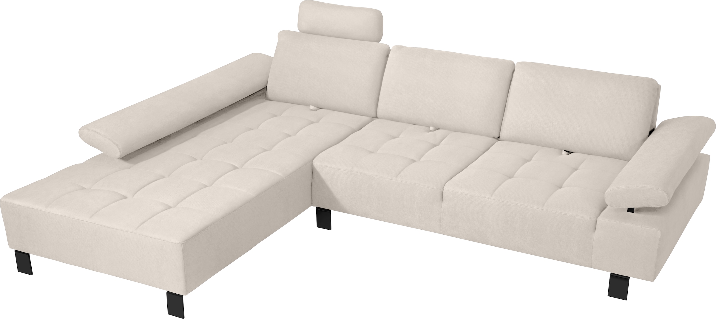alina Ecksofa "Royce" inklusive Sitztiefenverstellung, 296 cm breit günstig online kaufen