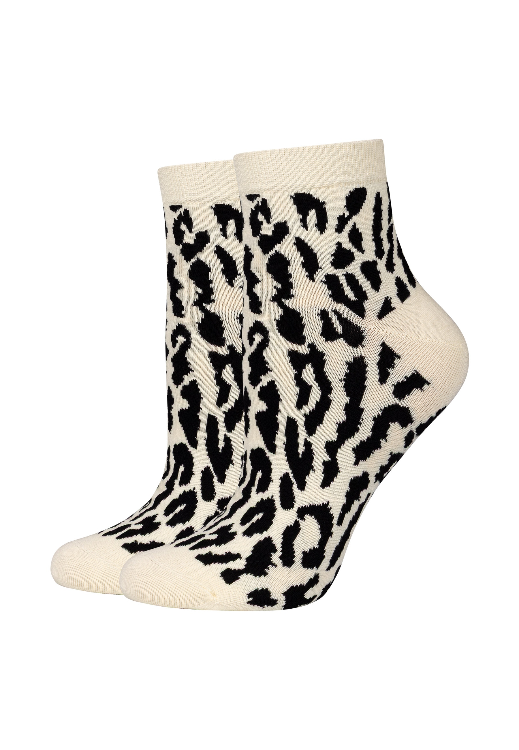 JOOP Kurzsocken "Kurzsocken leo 2er Pack" 2er Pack Markantes Animal-Jacquar günstig online kaufen