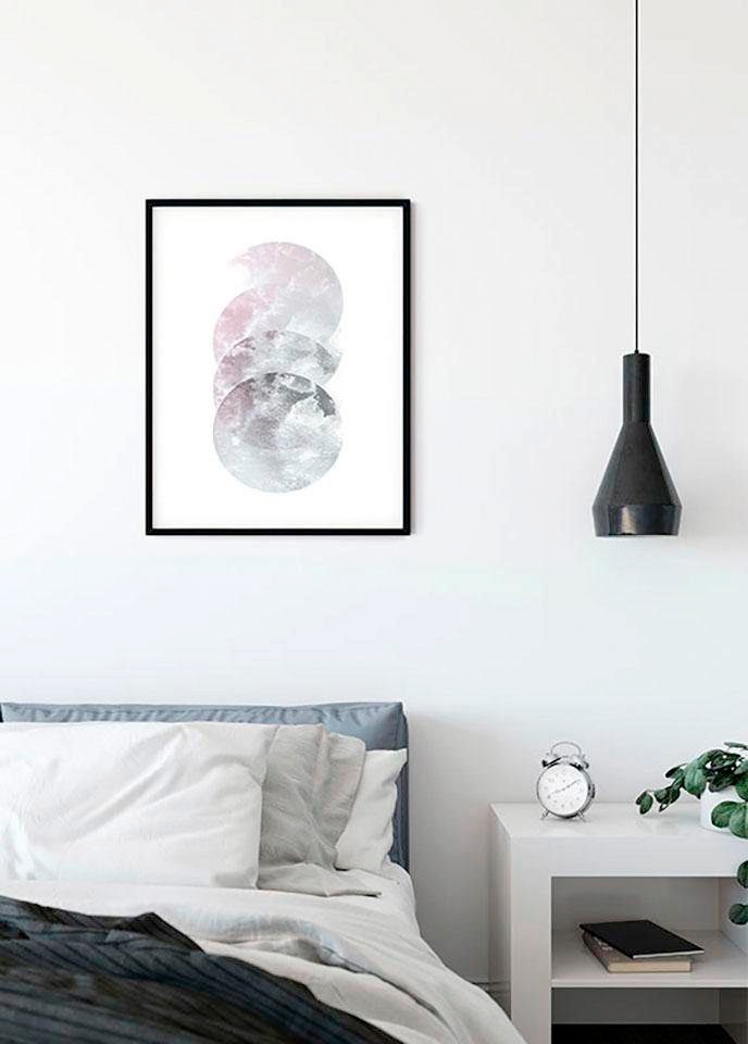 Komar Bild »Tessera Calidum«, Formen-Kunst, (1 St.), Wandbild zur Dekoration - ohne Rahmen