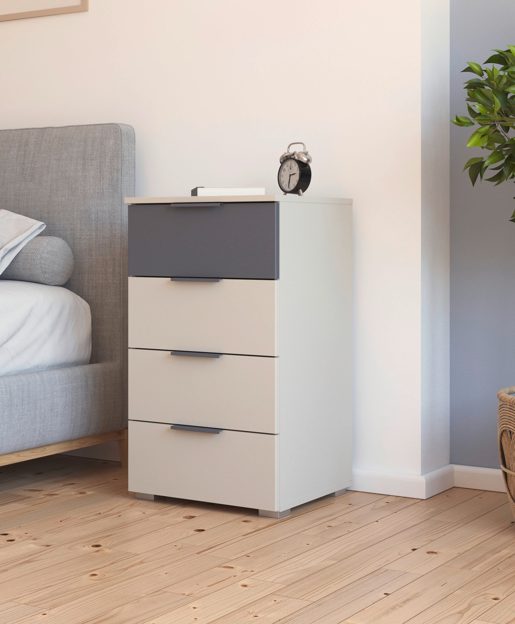 rauch Schubkastenkommode »Sideboard Kommode Schubladenkommode SAJO«, mit 4 geräumigen Schubladen in trendigen Farben MADE IN GERMANY