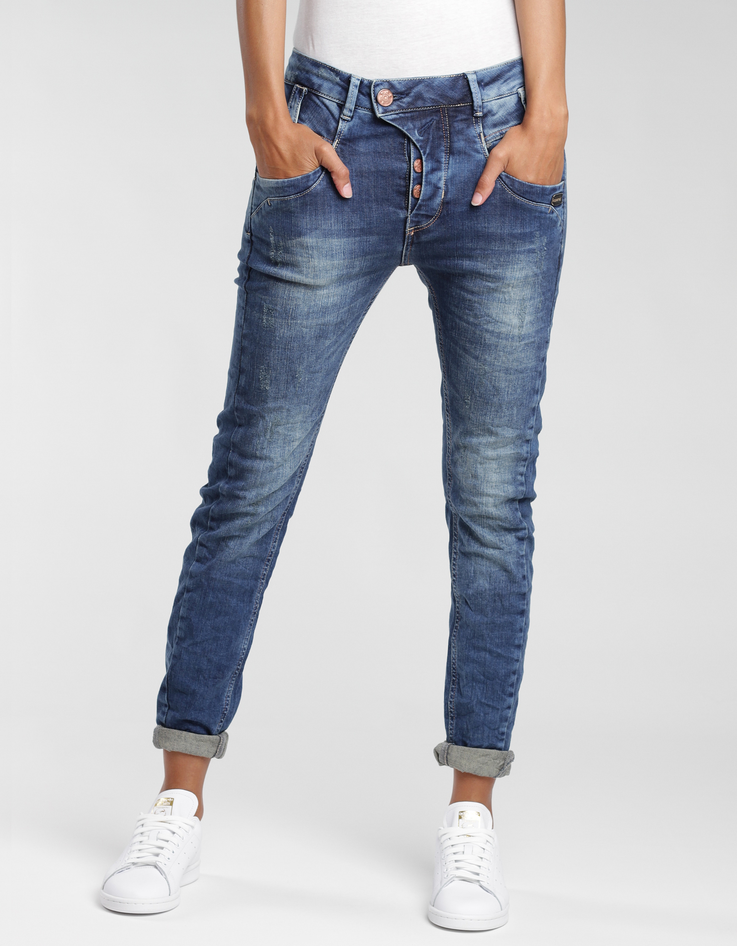 GANG Slim-fit-Jeans »94MARGE«, mit besonderem 4-Knopf-Verschluss