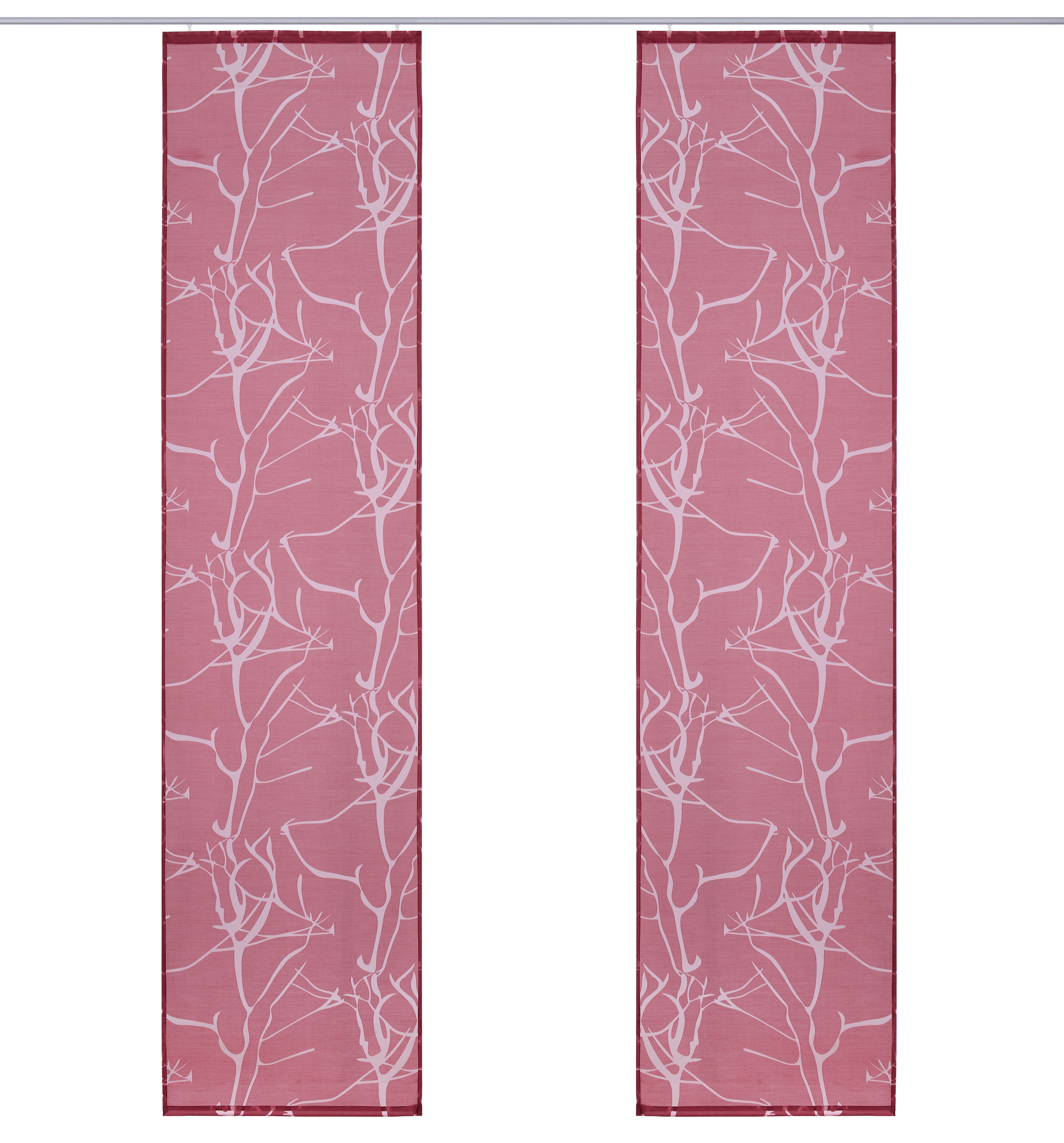 my home Schiebegardine "Anna" Klettband 1 Stk. tlg. Inkl. Befestigungszubeh günstig online kaufen