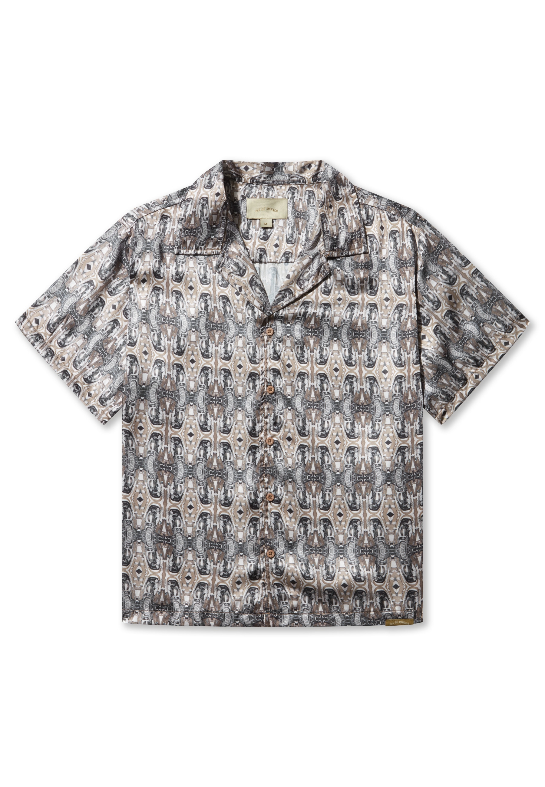 Pas De Monaco Langarmhemd "Pas De Monaco COCKPIT CUBAN SHIRT" 1 Stk.