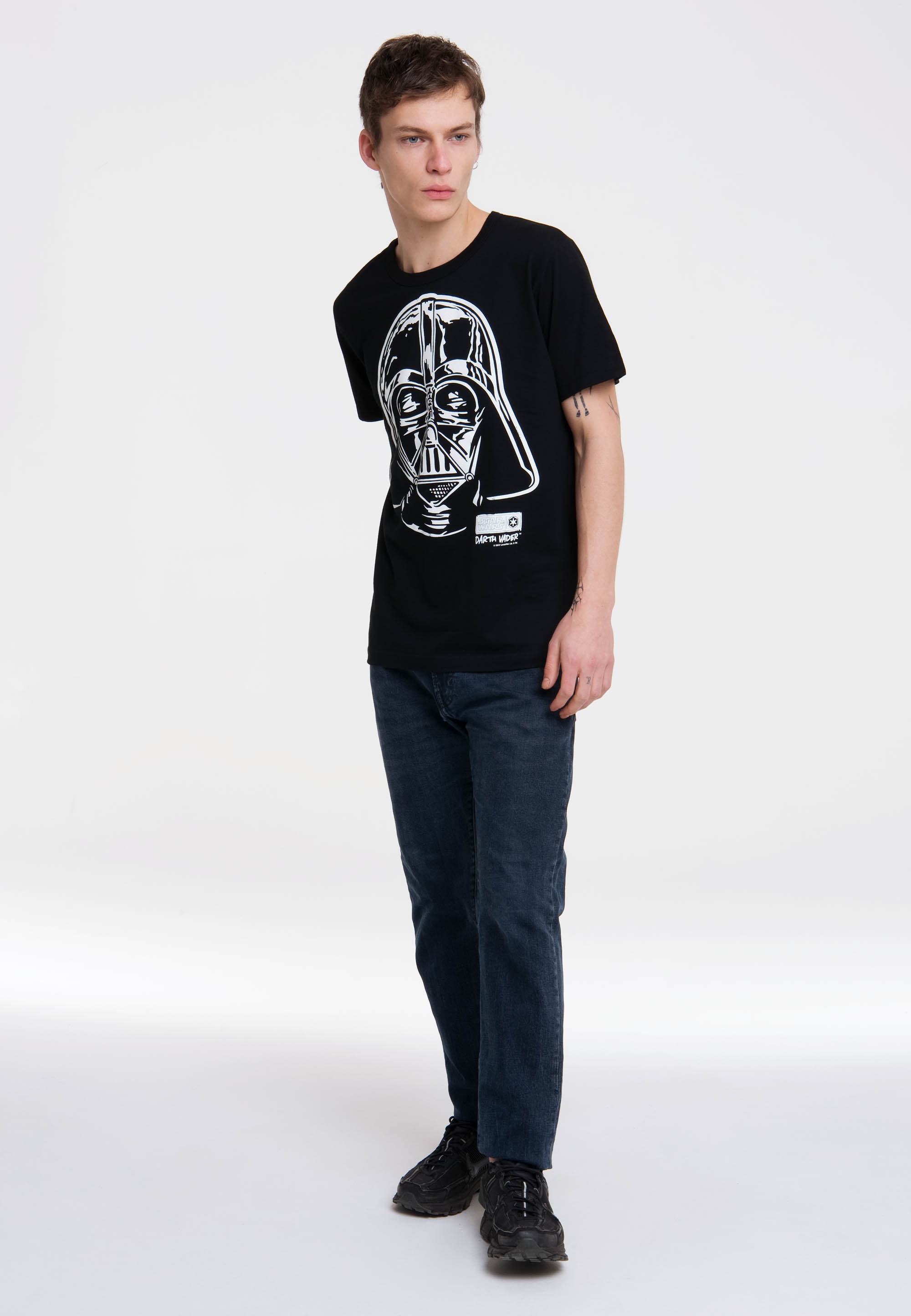 ▷ T-Shirt kaufen lizenziertem Wars«, Original-Print LOGOSHIRT mit BAUR »Star |