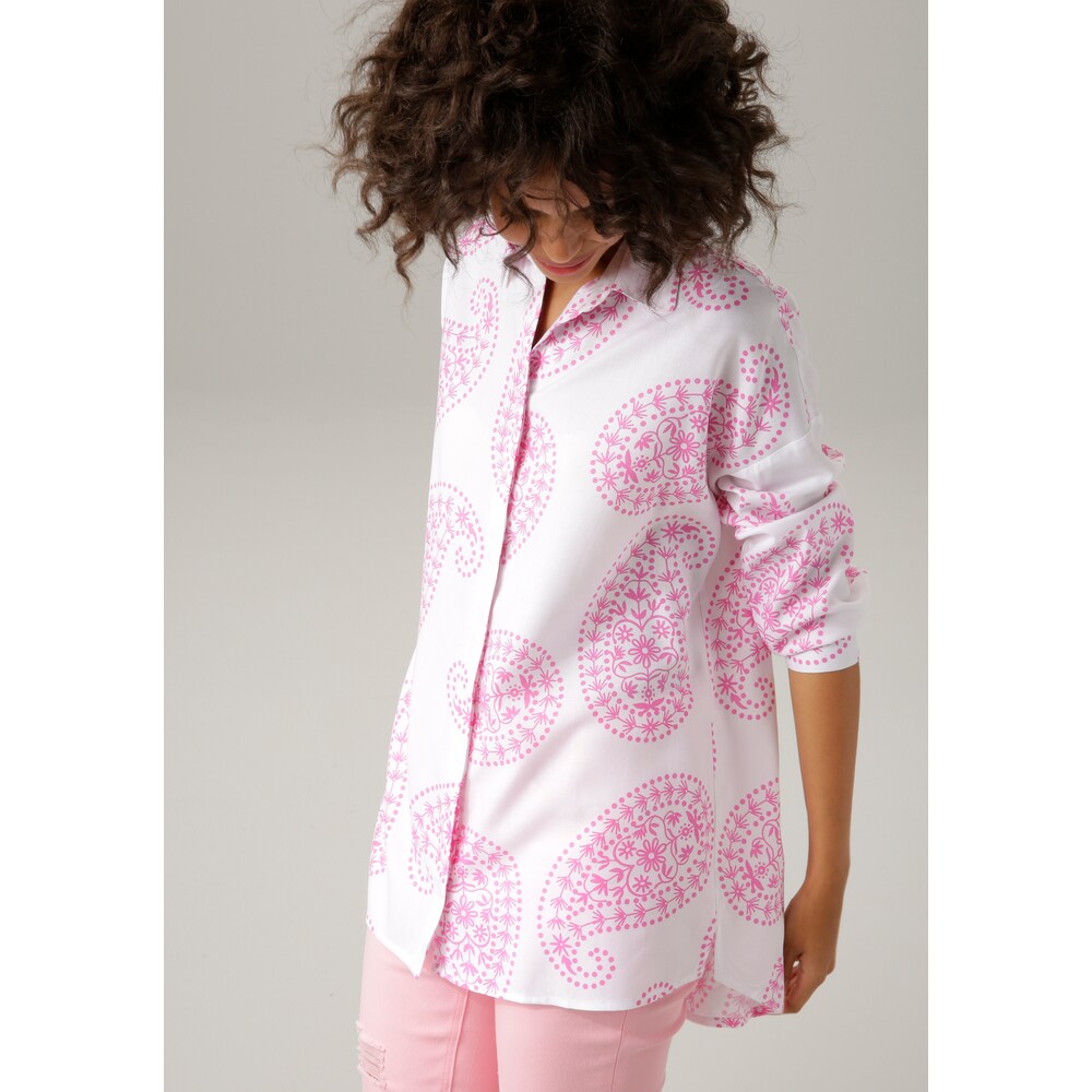 Aniston CASUAL Hemdbluse, mit großflächigem Paisley-Muster - NEUE KOLLEKTION kaufen